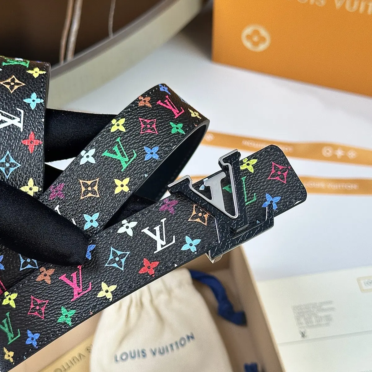 LV Style Leather Women's Belts Lookbook Reference image 4