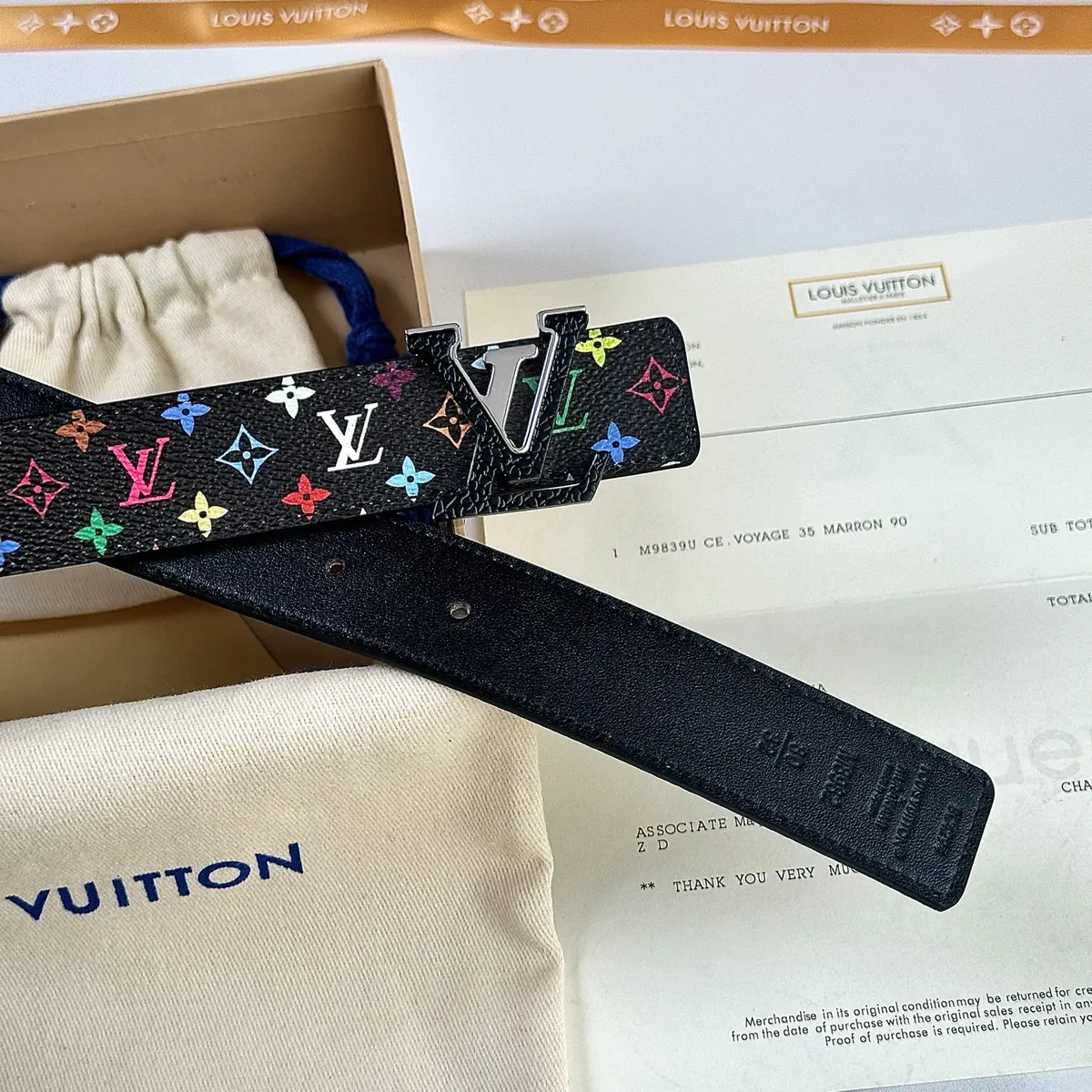 LV Style Leather Women's Belts Lookbook Reference image 6