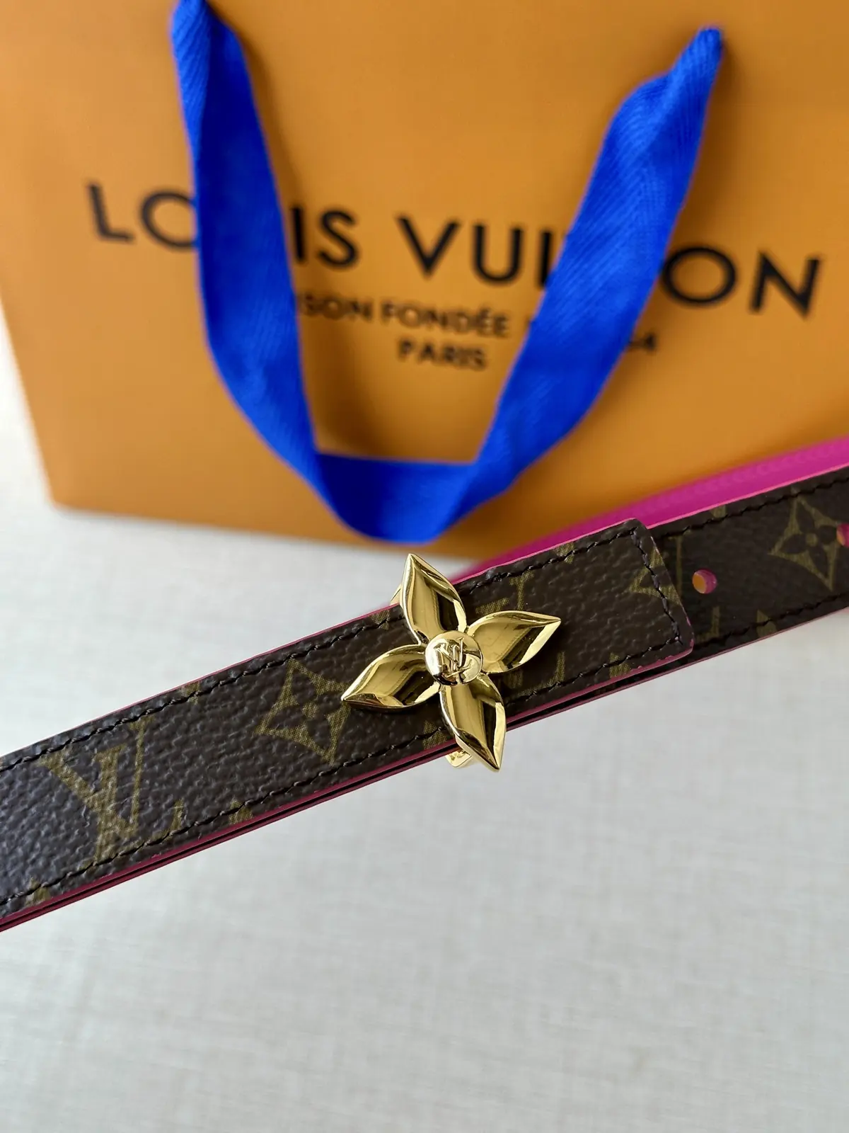 LV Style Leather Women's Belts Lookbook Reference image 2