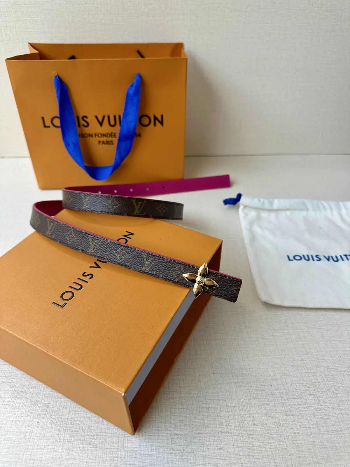 LV Style Leather Women's Belts Lookbook Reference image 4