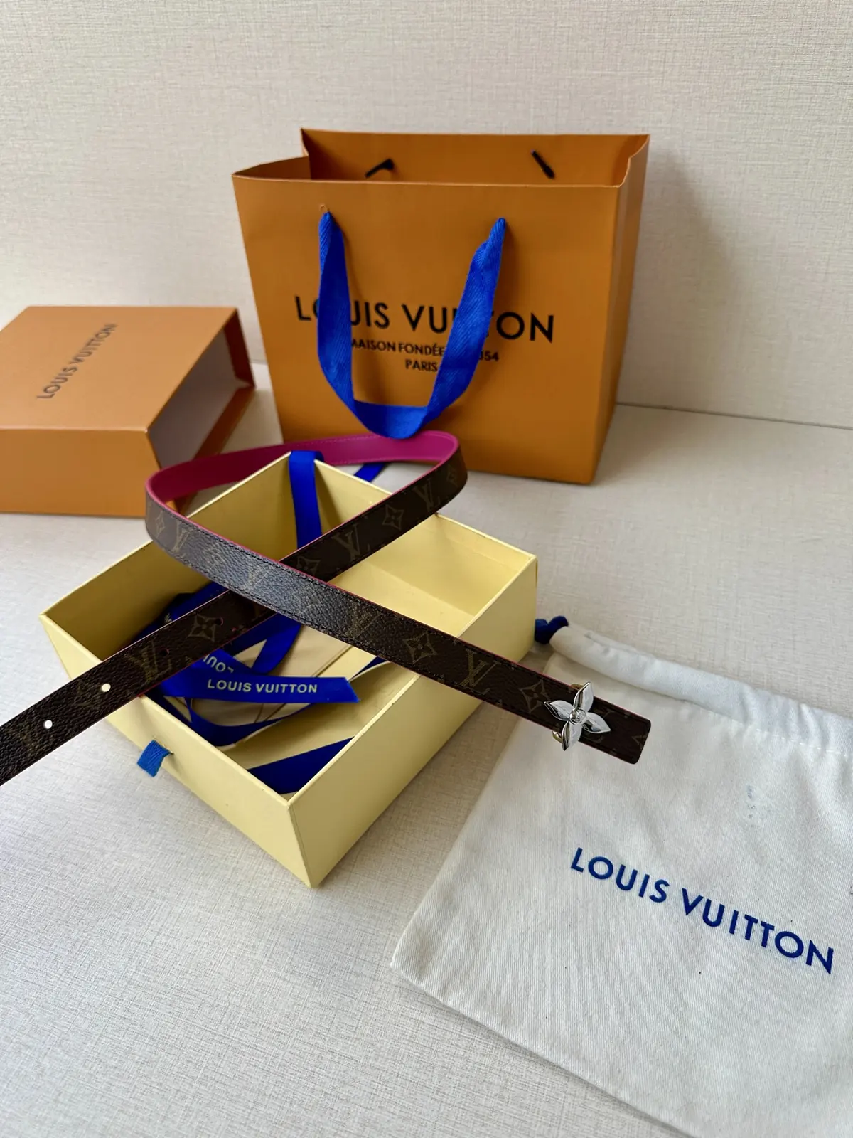 LV Style Leather Women's Belts Lookbook Reference image 5