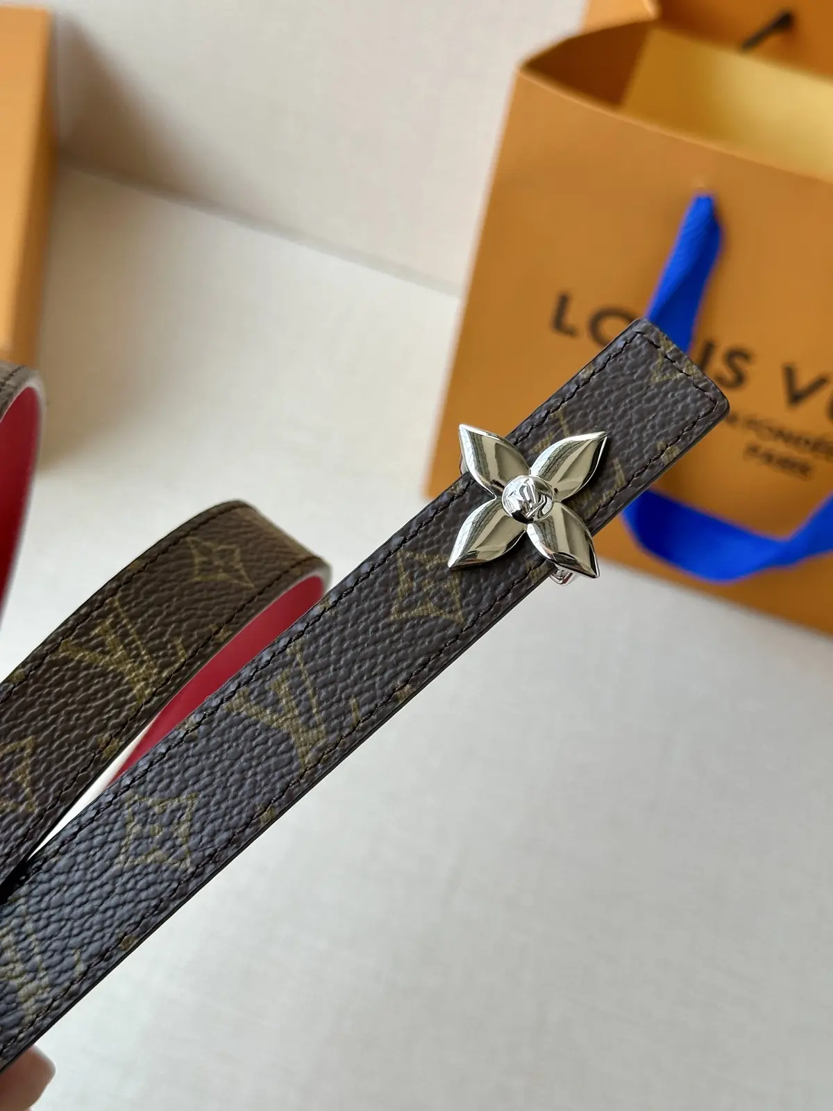 LV Style Leather Women's Belts Lookbook Reference image 3