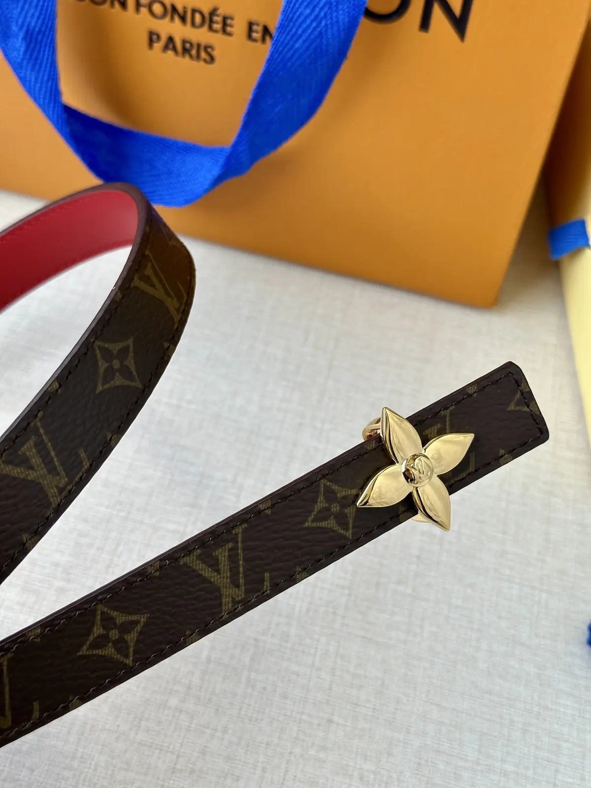 LV Style Leather Women's Belts Lookbook Reference image 5