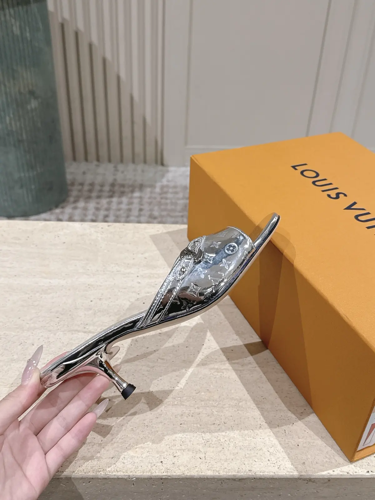 LV Style Leather Women's Shoes Lookbook Reference image 5