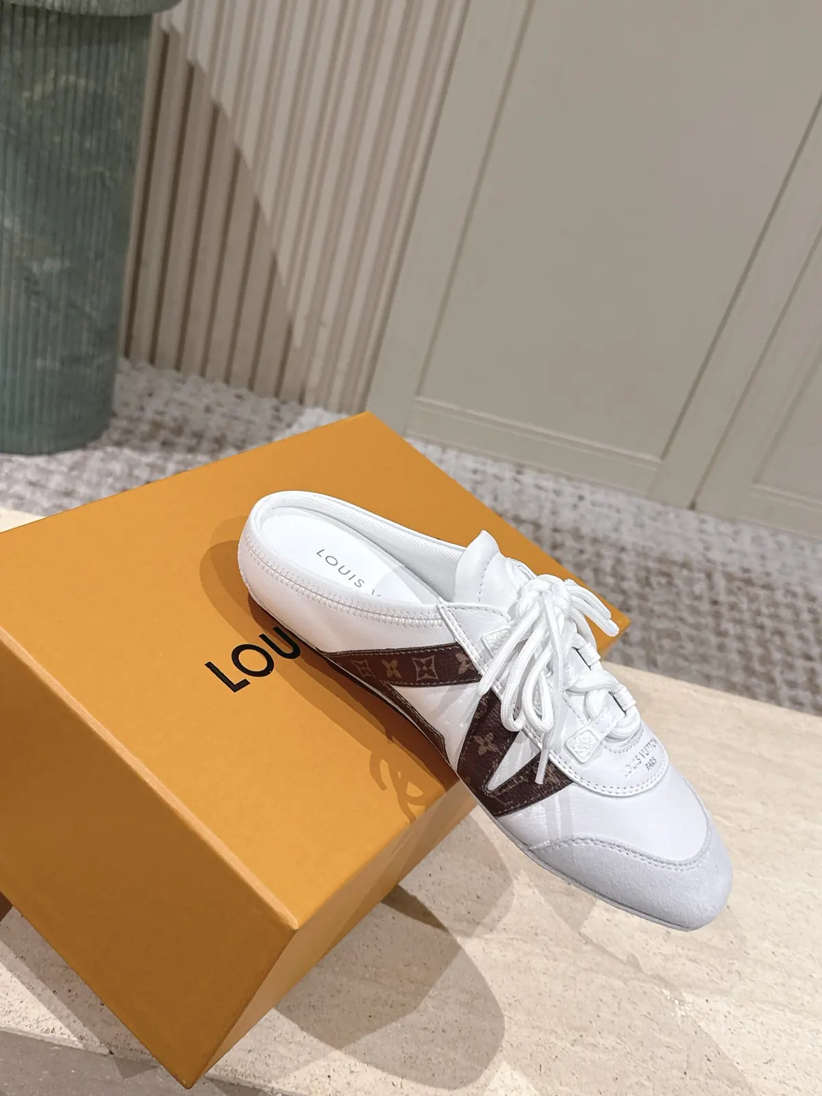 LV Style Leather Women's Shoes Lookbook Reference image 4
