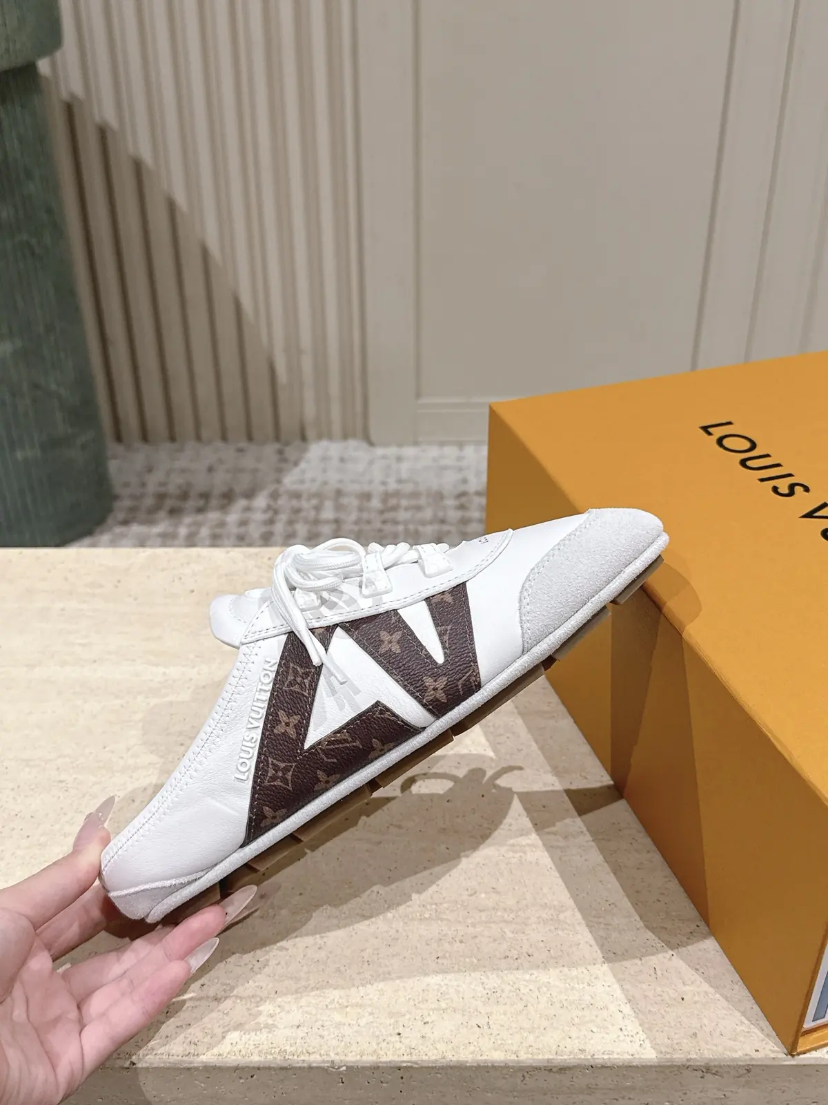 LV Style Leather Women's Shoes Lookbook Reference image 5