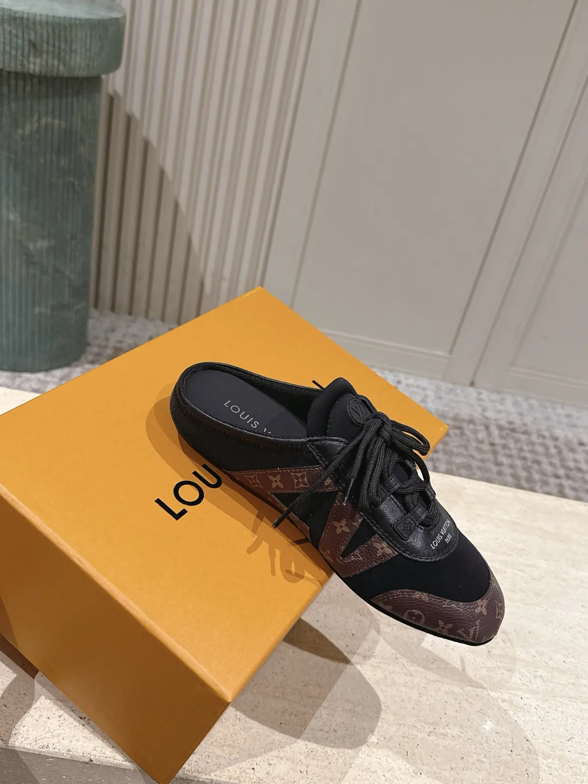 LV Style Leather Women's Shoes Lookbook Reference image 4