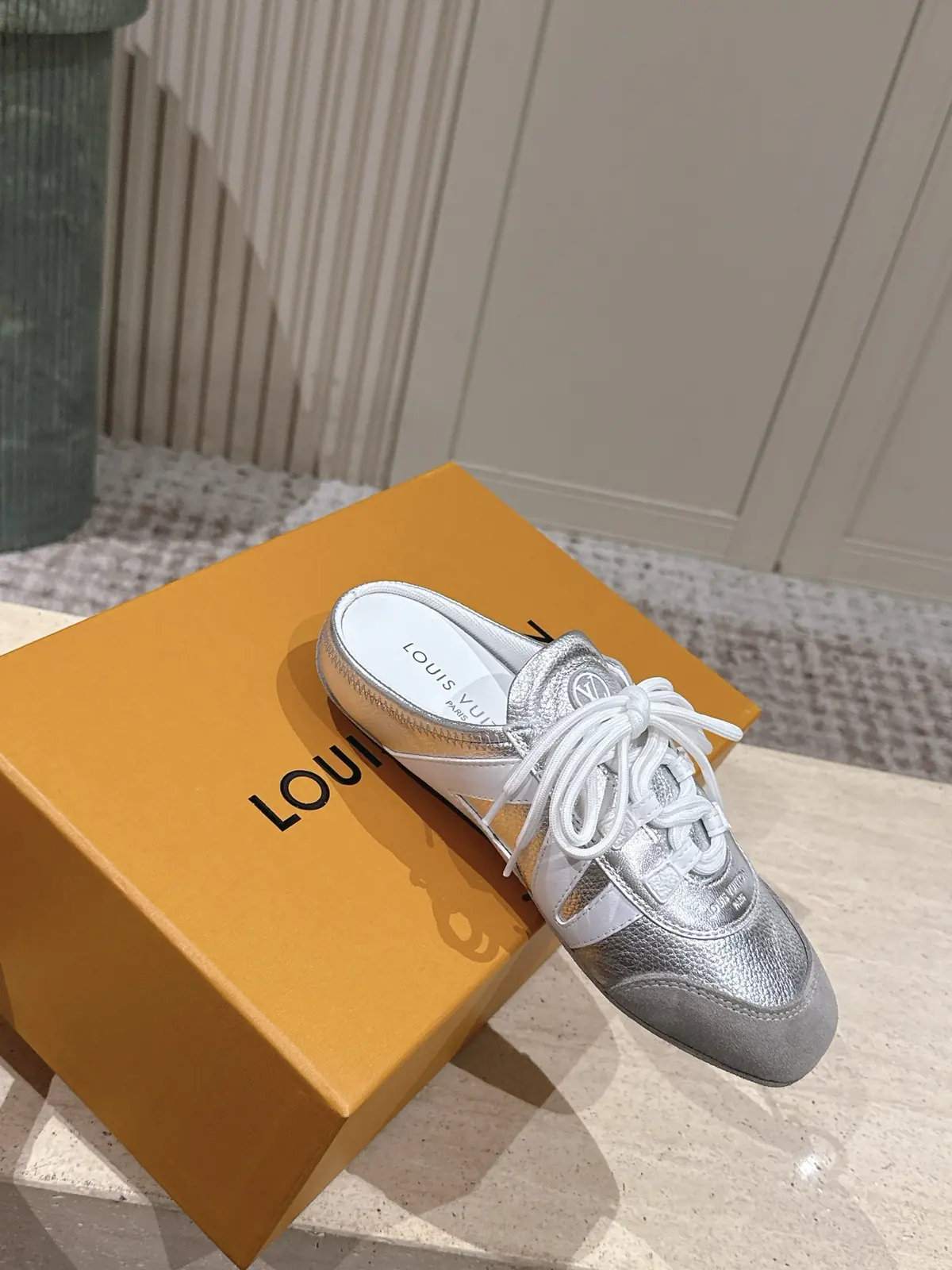 LV Style Leather Women's Shoes Lookbook Reference image 4