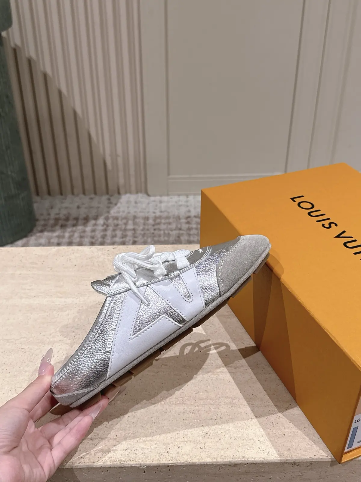 LV Style Leather Women's Shoes Lookbook Reference image 5