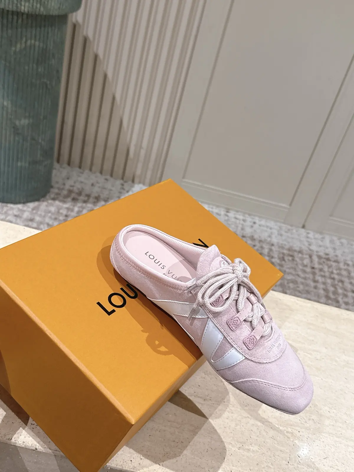 LV Style Leather Women's Shoes Lookbook Reference image 4