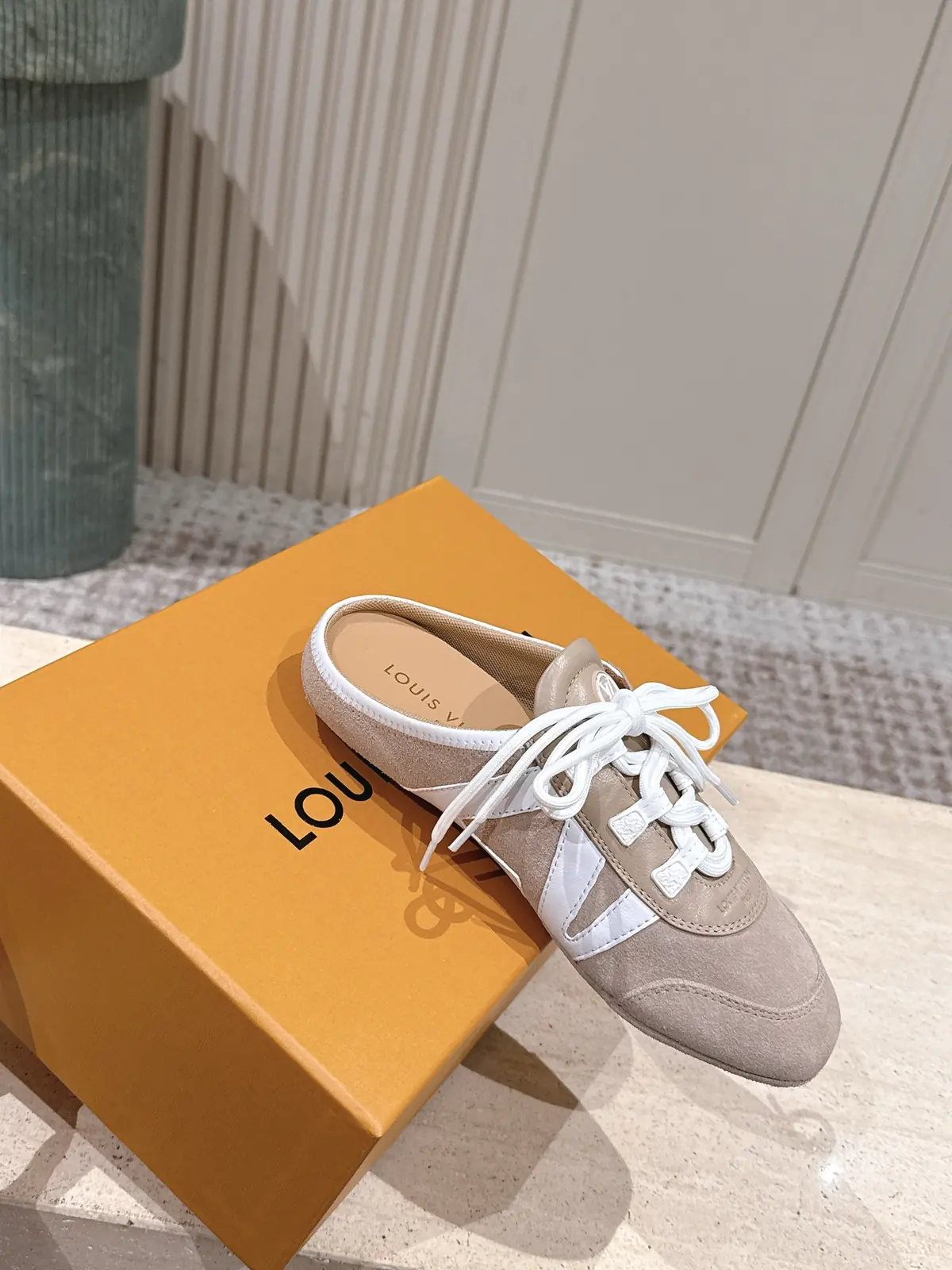 LV Style Leather Women's Shoes Lookbook Reference image 4