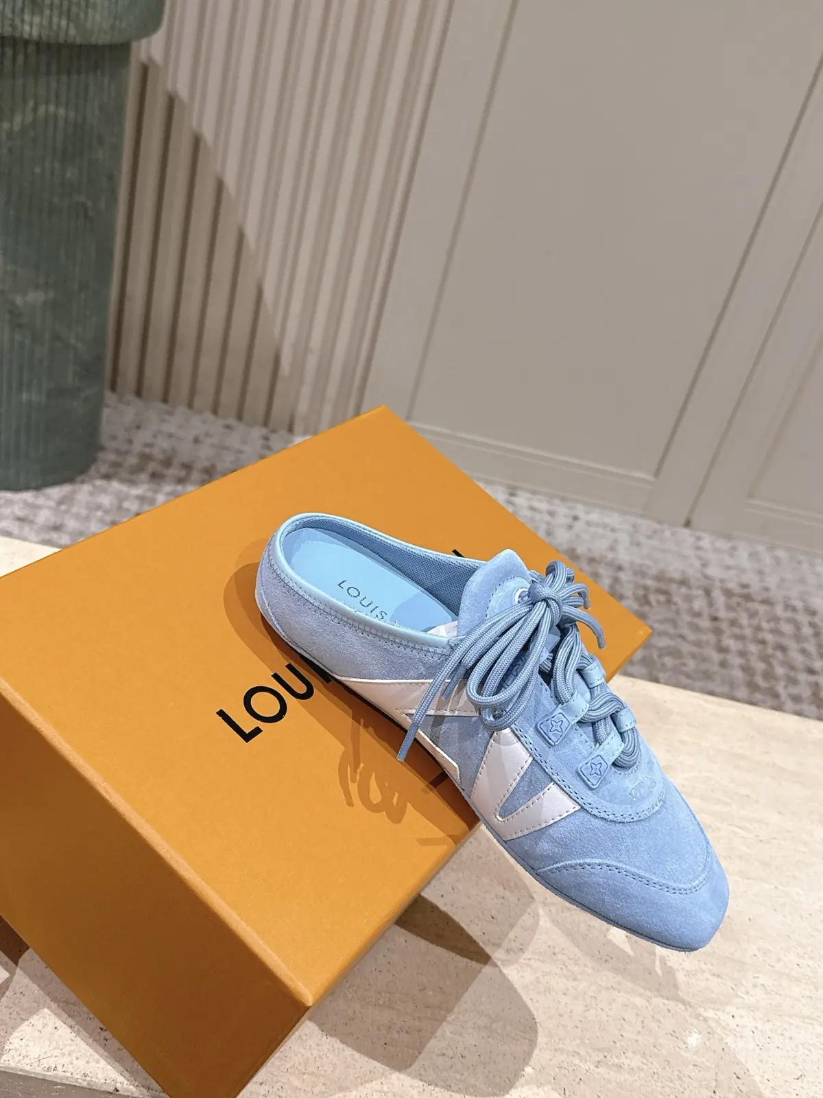 LV Style Leather Women's Shoes Lookbook Reference image 4
