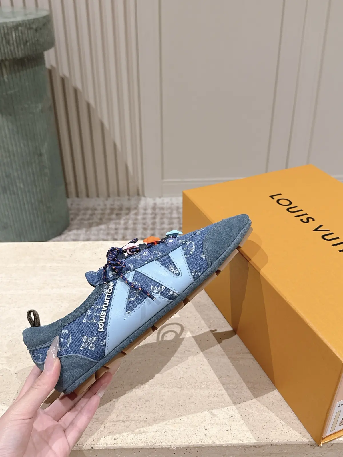 LV Style Leather Women's Shoes Lookbook Reference image 5
