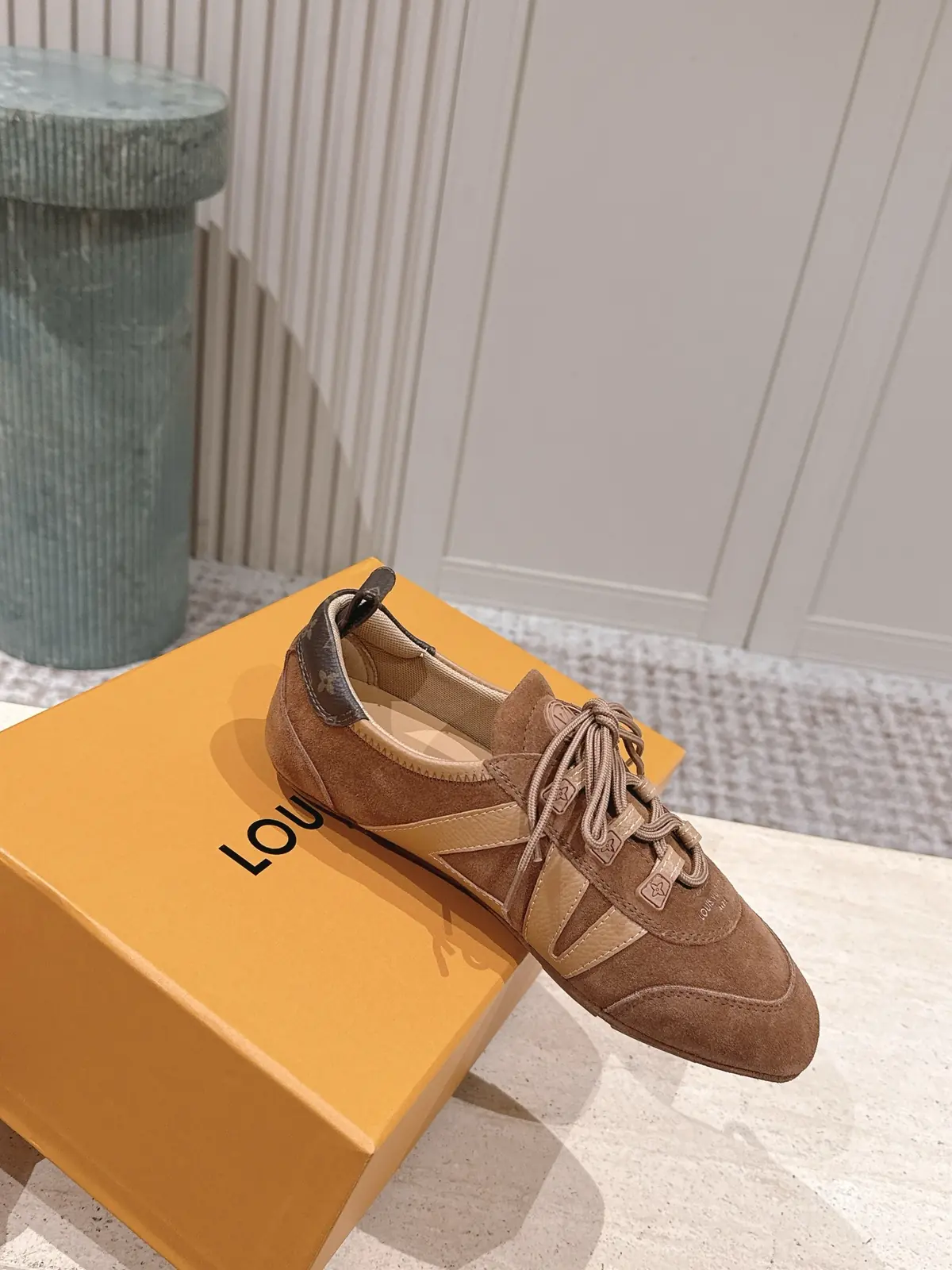 LV Style Leather Women's Shoes Lookbook Reference image 4