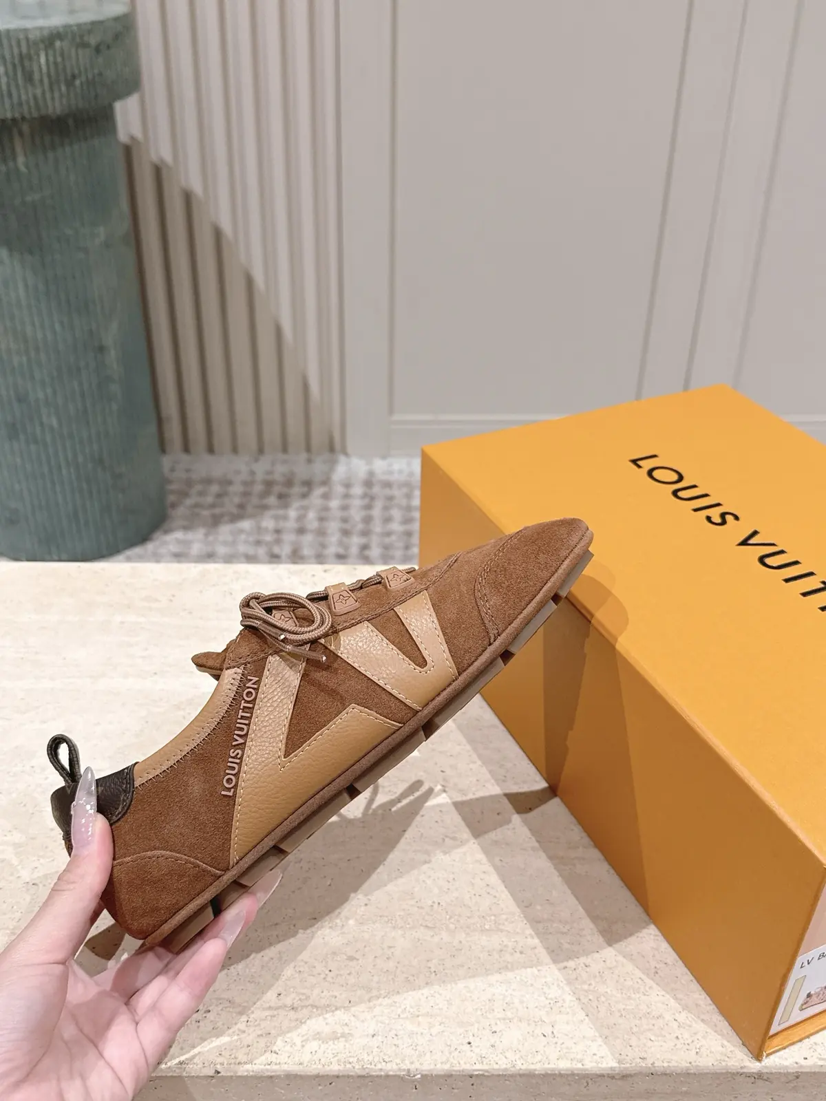 LV Style Leather Women's Shoes Lookbook Reference image 5
