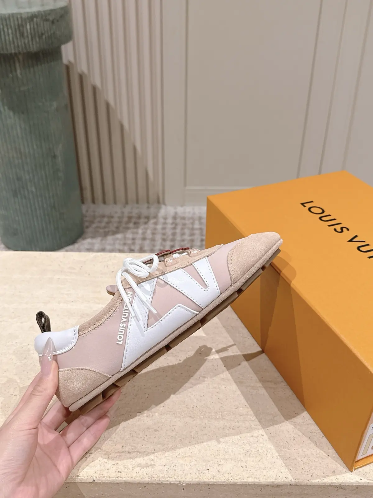 LV Style Leather Women's Shoes Lookbook Reference image 5