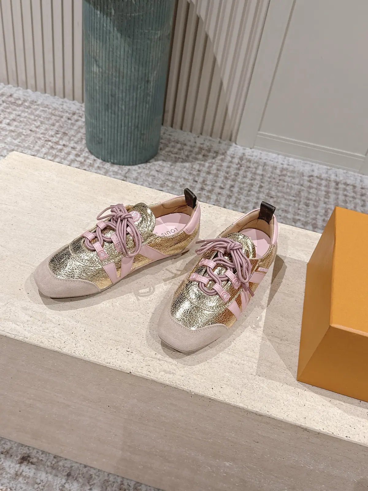 LV Style Leather Women's Shoes Lookbook Reference image 3