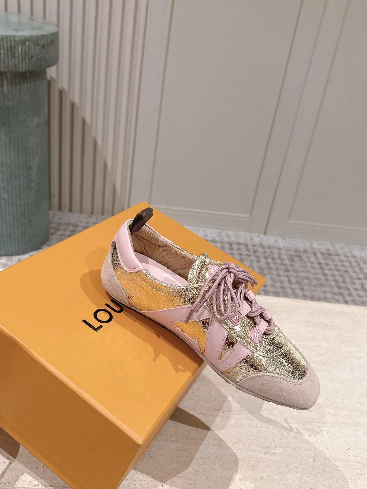 LV Style Leather Women's Shoes Lookbook Reference image 4