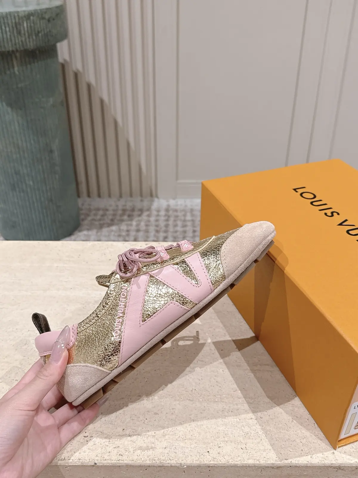 LV Style Leather Women's Shoes Lookbook Reference image 5