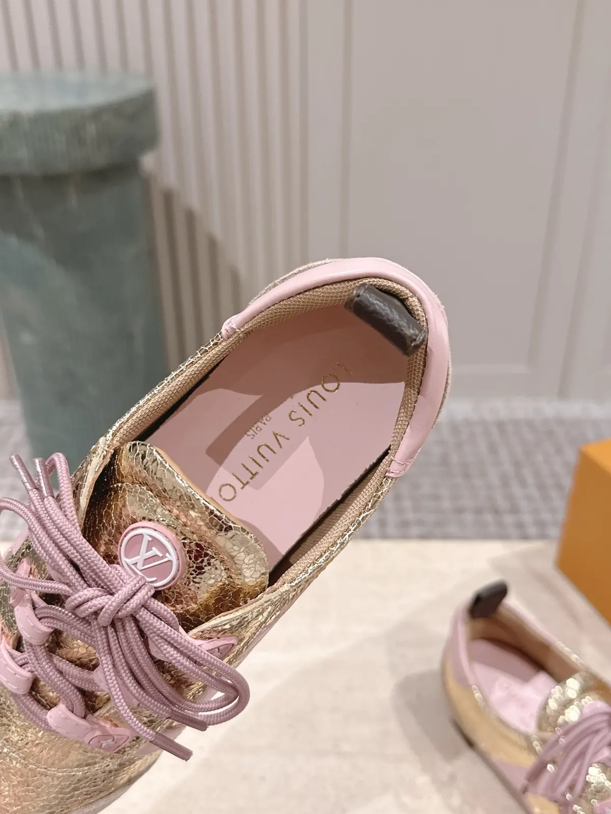 LV Style Leather Women's Shoes Lookbook Reference image 6