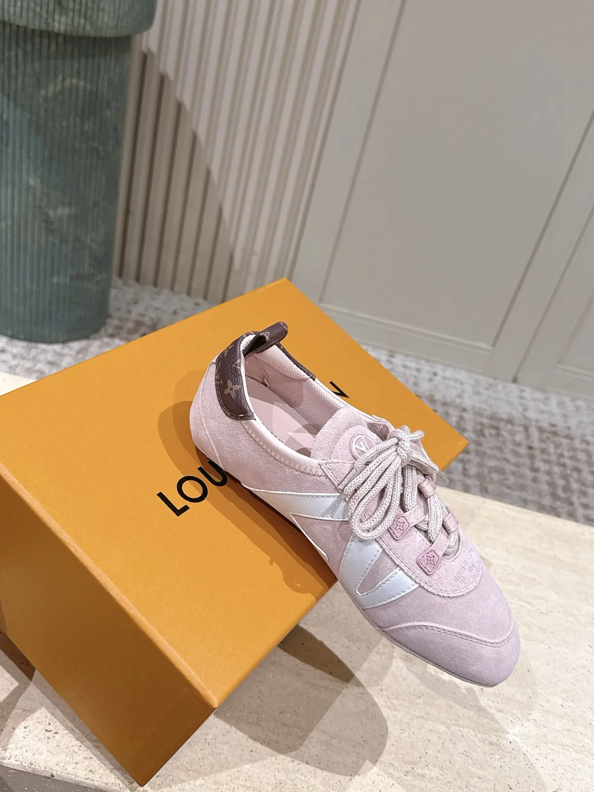 LV Style Leather Women's Shoes Lookbook Reference image 4