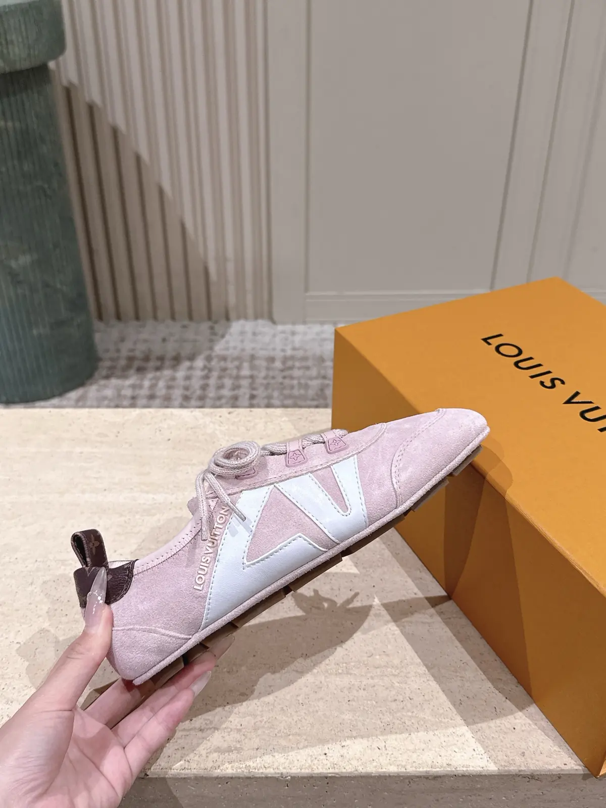 LV Style Leather Women's Shoes Lookbook Reference image 5
