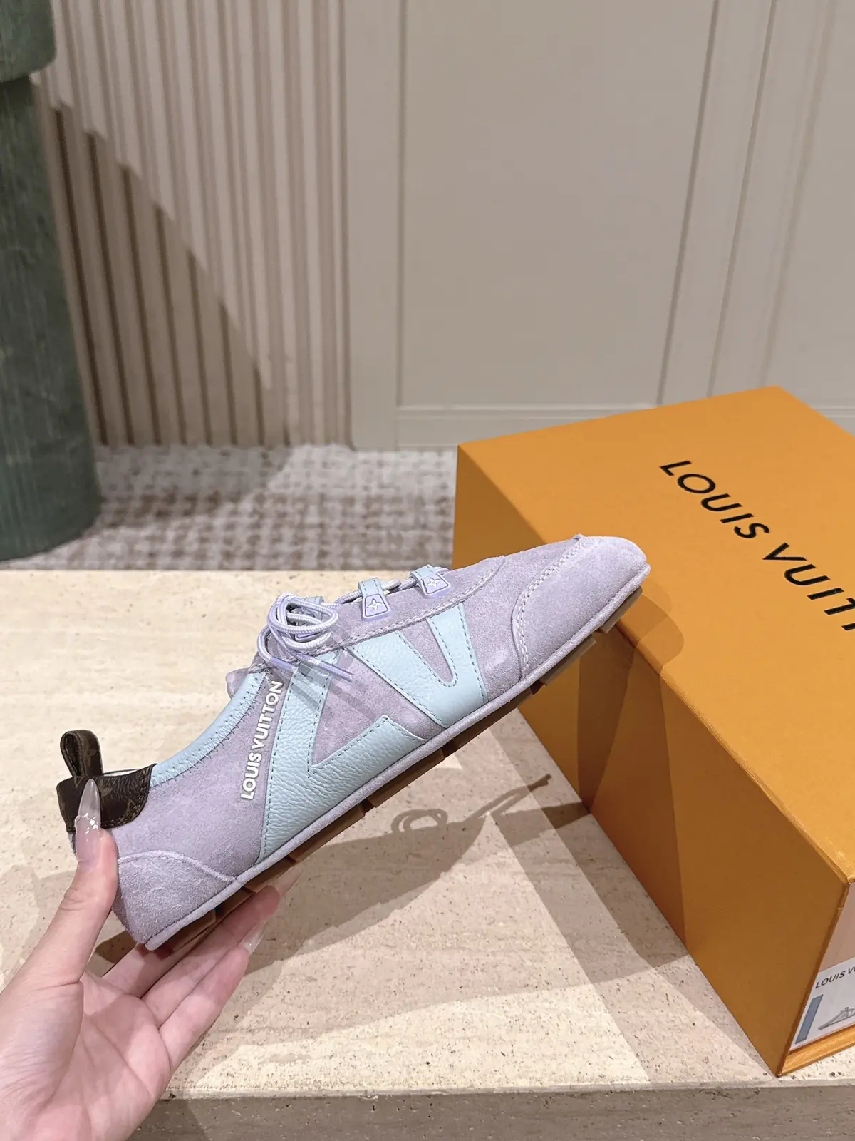 LV Style Leather Women's Shoes Lookbook Reference image 5
