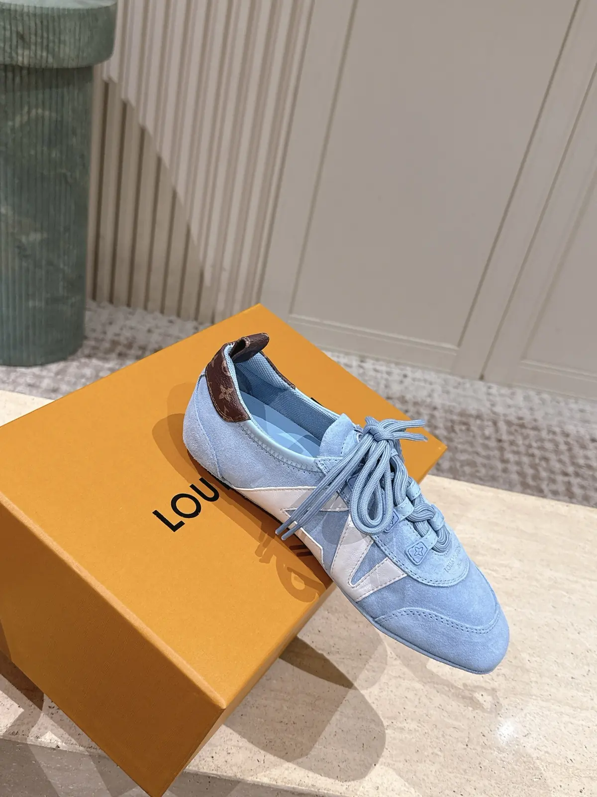LV Style Leather Women's Shoes Lookbook Reference image 4