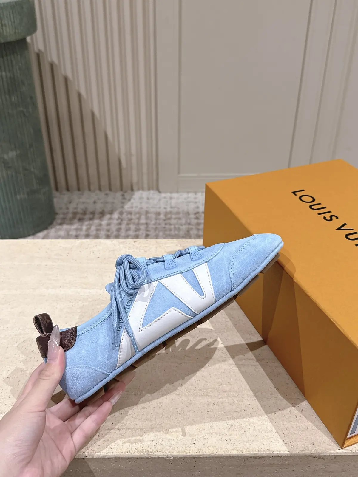 LV Style Leather Women's Shoes Lookbook Reference image 5