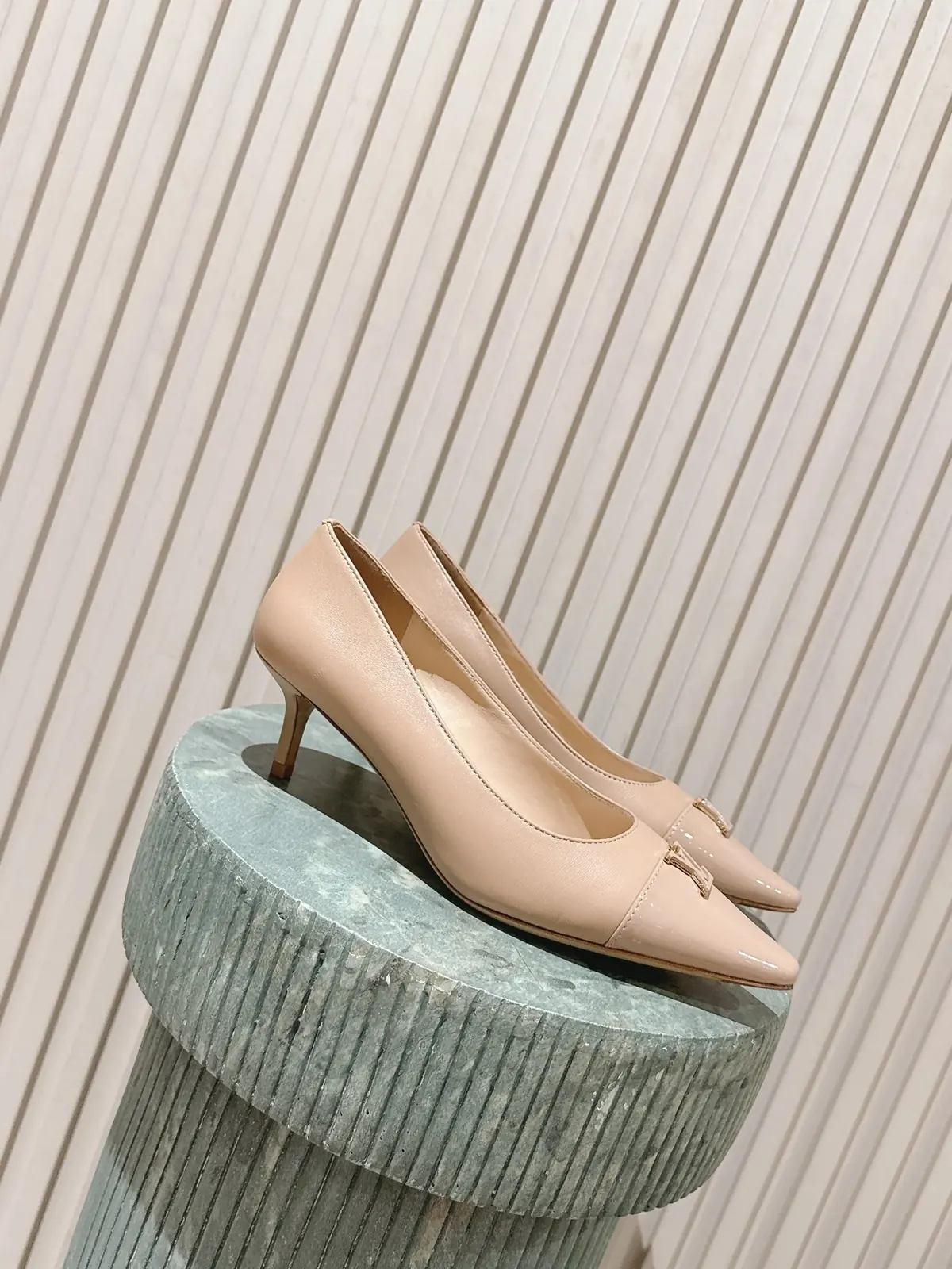LV Style Leather Women's Shoes Lookbook Reference image 1