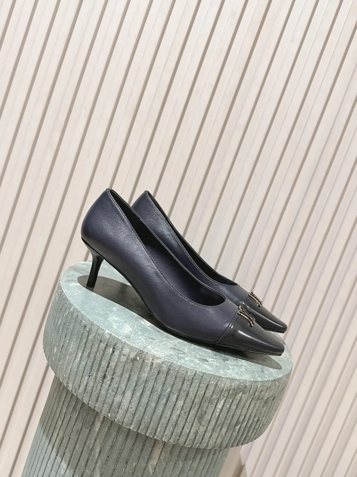 LV Style Leather Women's Shoes Lookbook Reference image 1