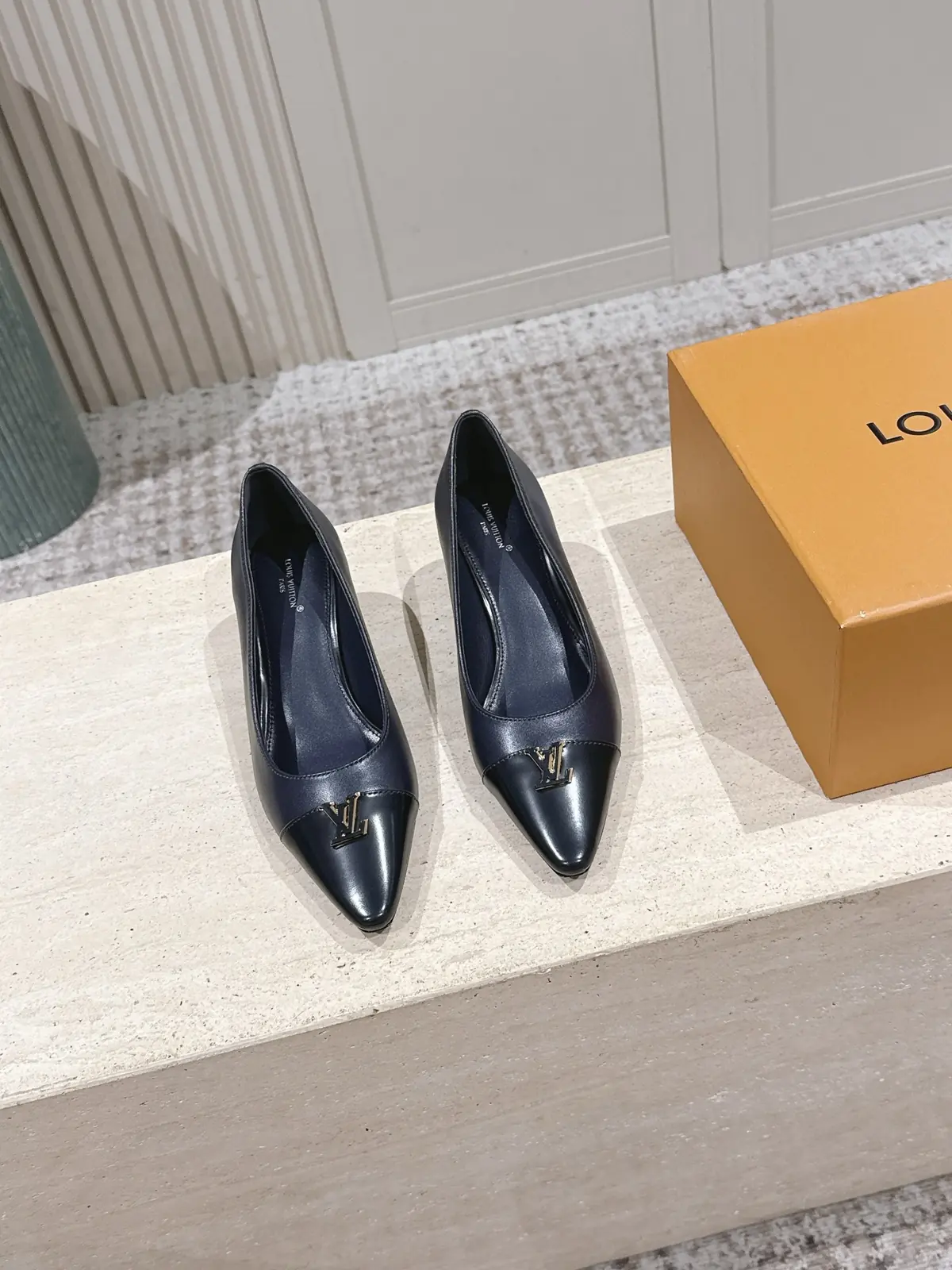 LV Style Leather Women's Shoes Lookbook Reference image 2