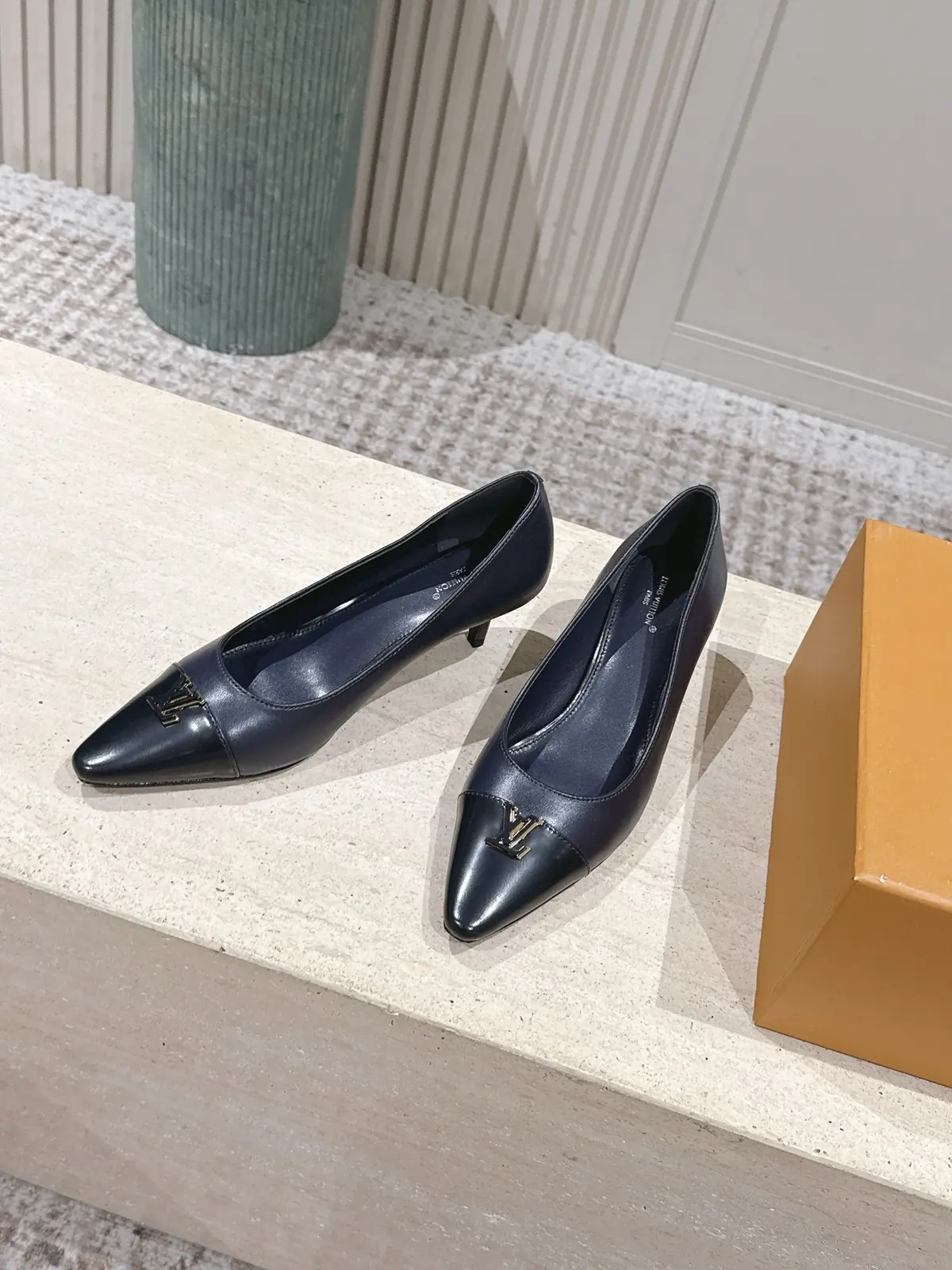 LV Style Leather Women's Shoes Lookbook Reference image 3