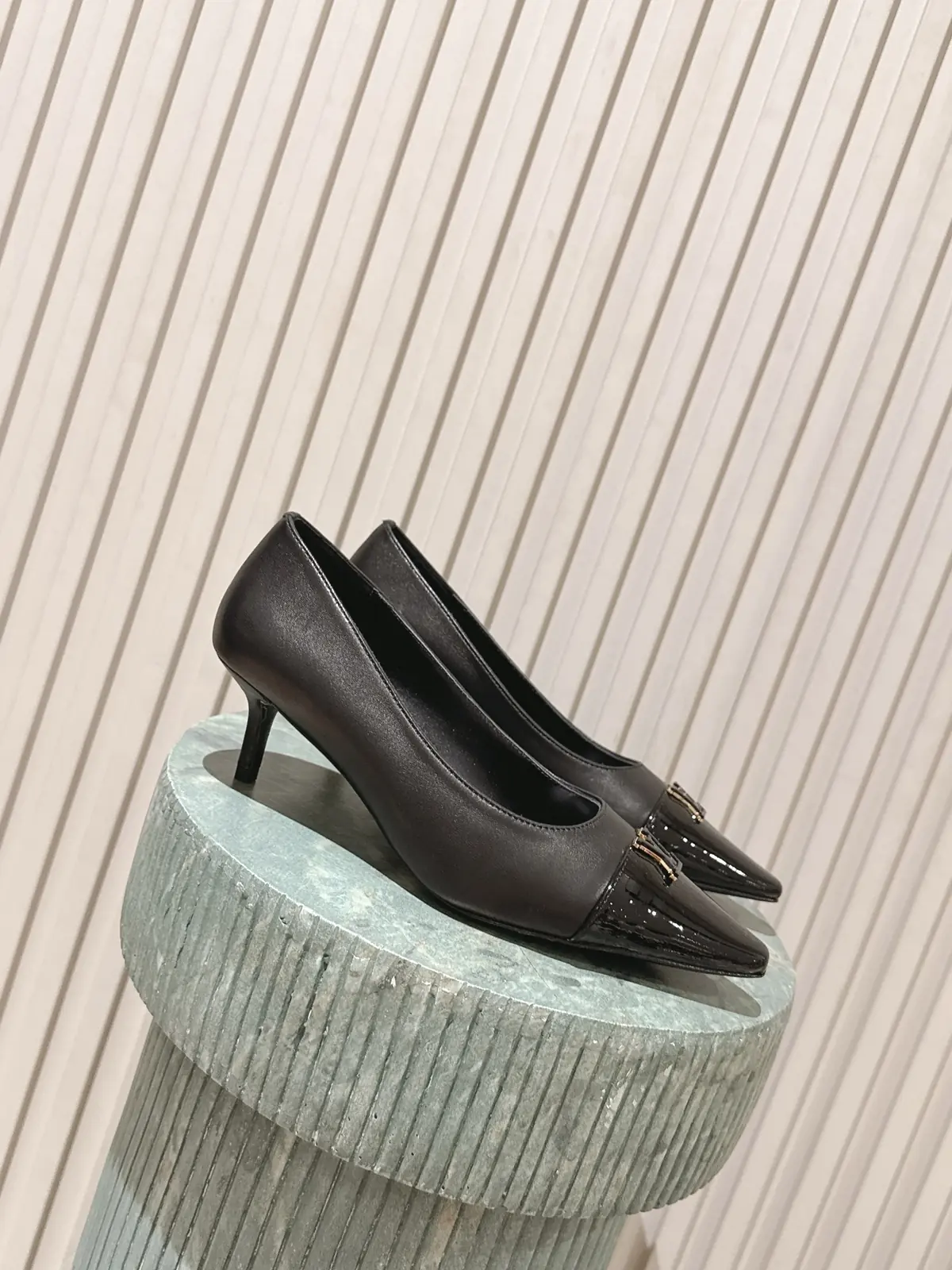 LV Style Leather Women's Shoes Lookbook Reference image 1