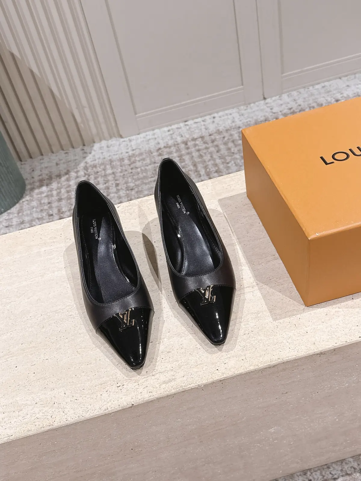 LV Style Leather Women's Shoes Lookbook Reference image 2
