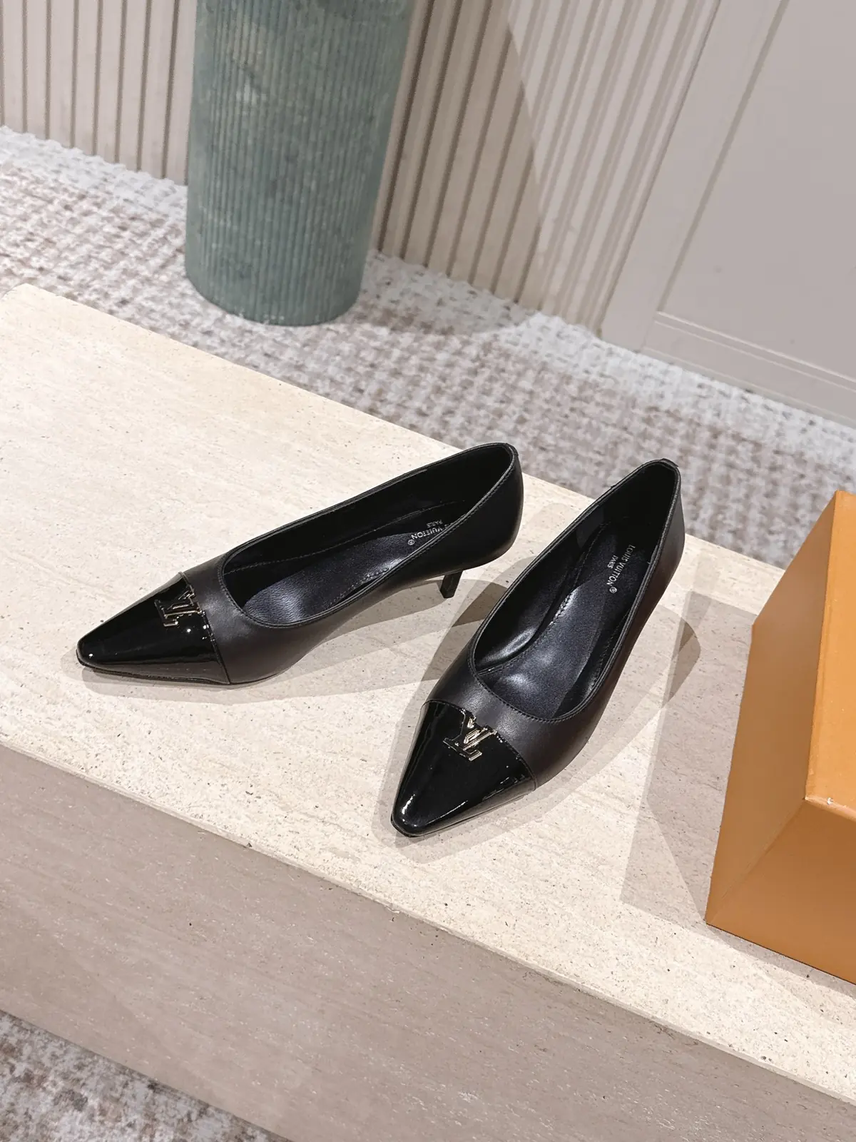 LV Style Leather Women's Shoes Lookbook Reference image 3