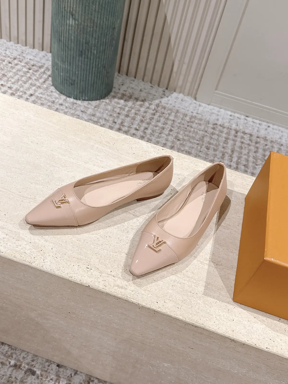LV Style Leather Women's Shoes Lookbook Reference image 3