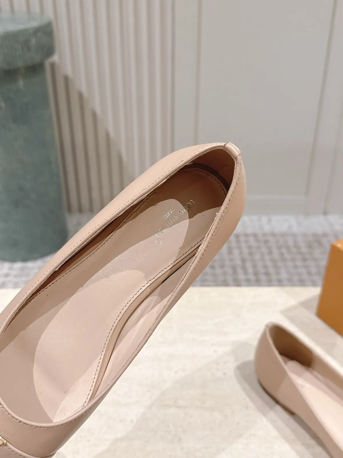 LV Style Leather Women's Shoes Lookbook Reference image 6