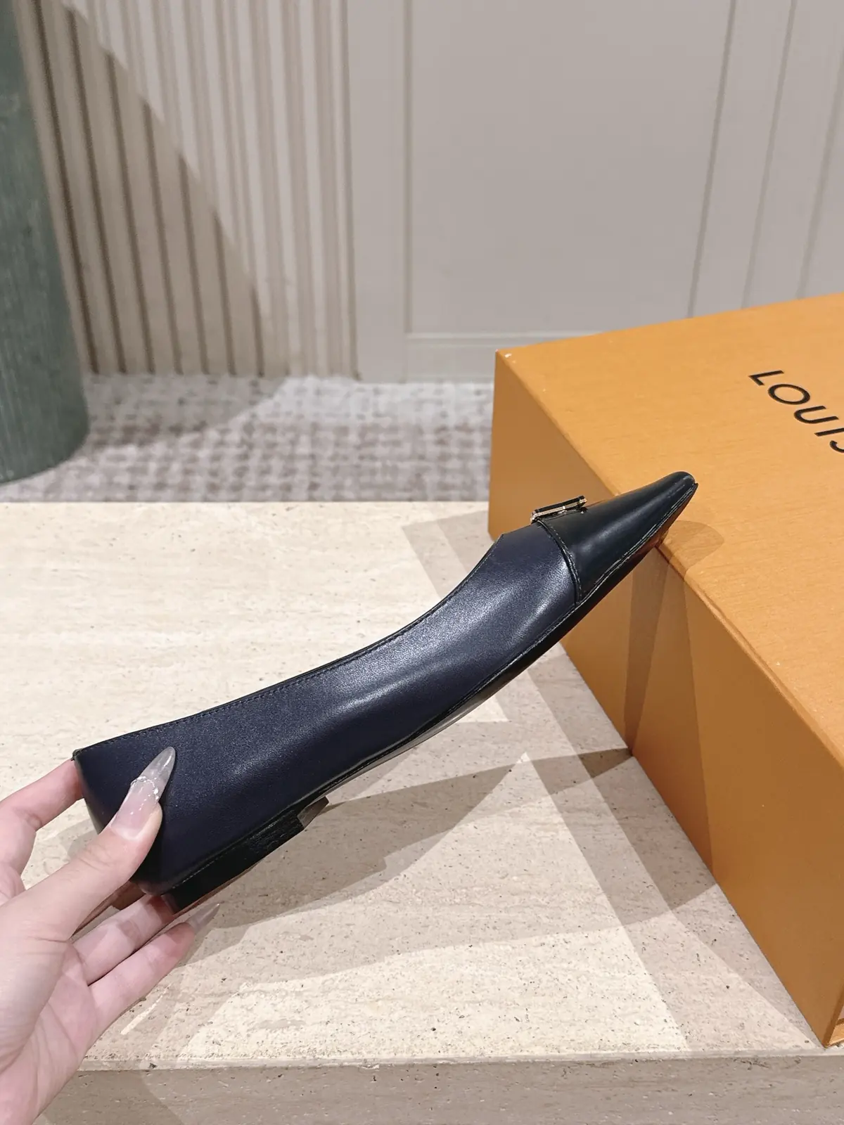 LV Style Leather Women's Shoes Lookbook Reference image 5