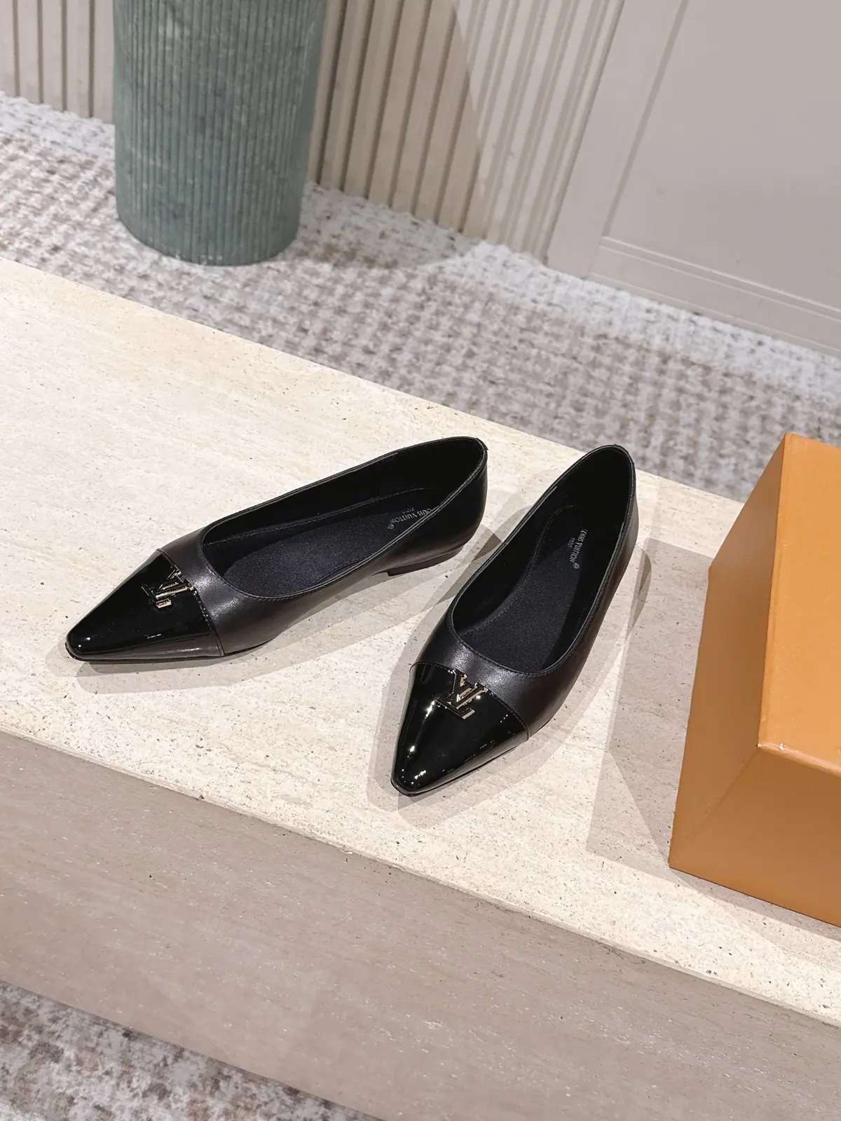 LV Style Leather Women's Shoes Lookbook Reference image 3