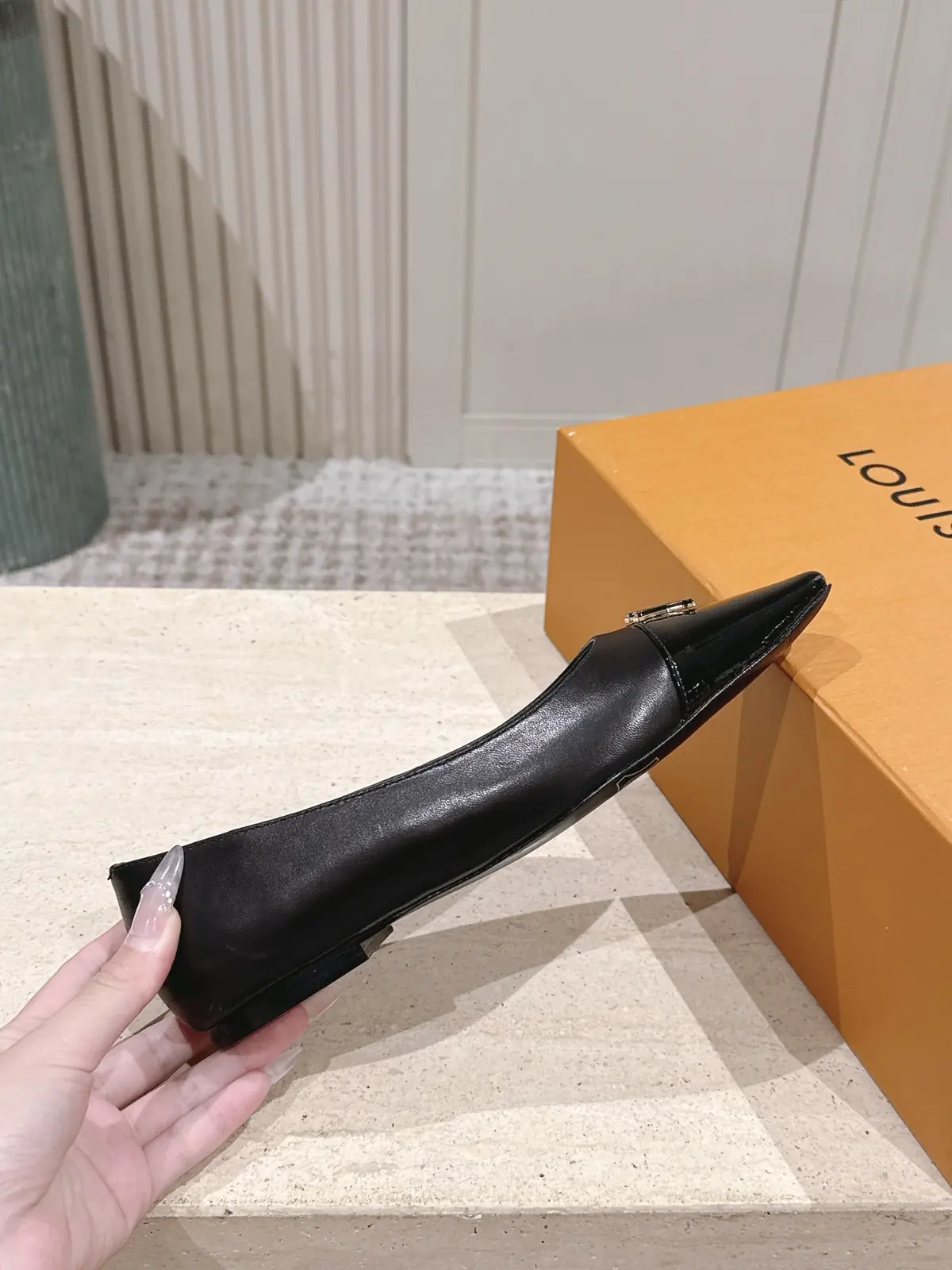 LV Style Leather Women's Shoes Lookbook Reference image 5