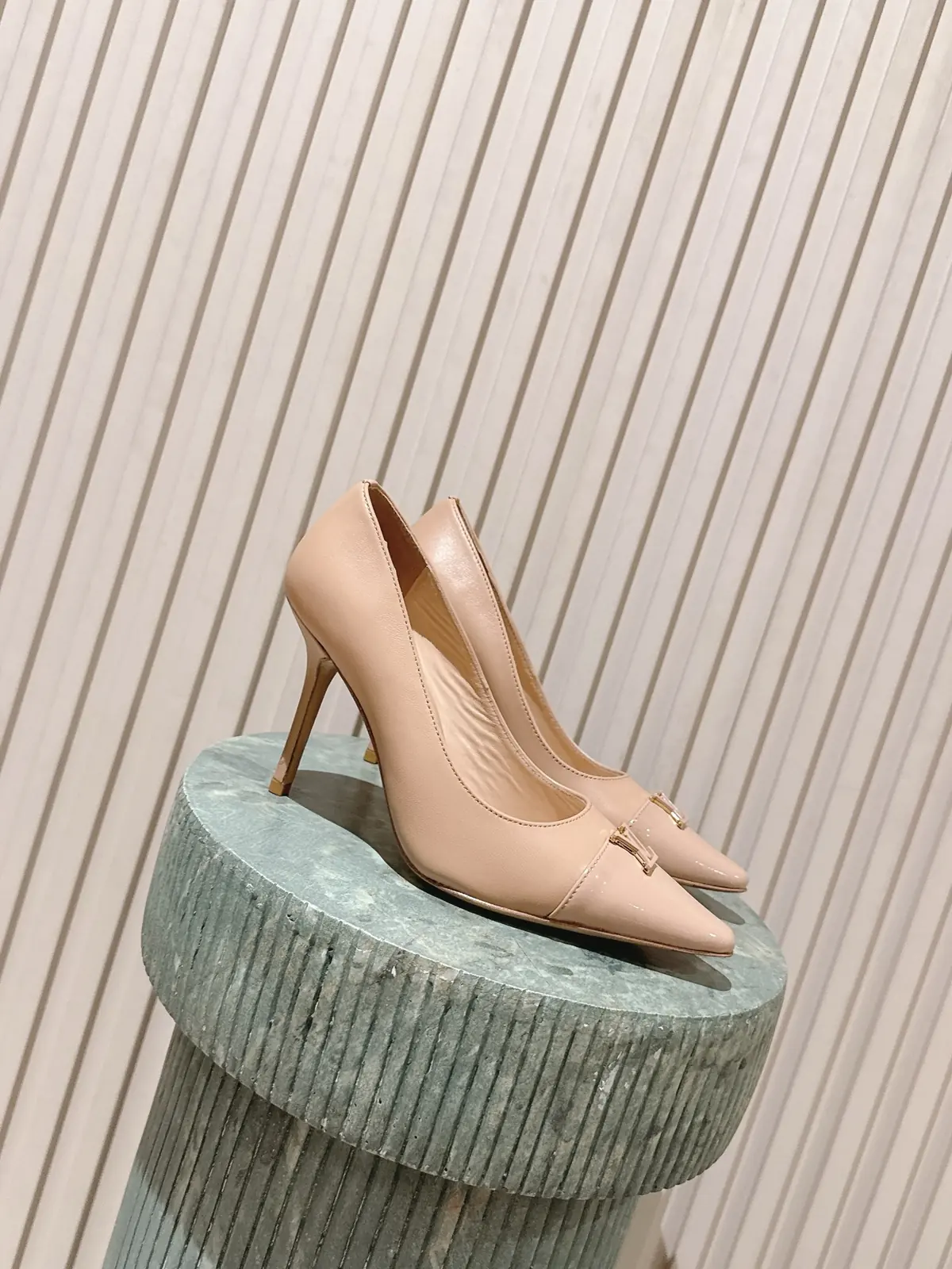 LV Style Leather Women's Shoes Lookbook Reference image 1