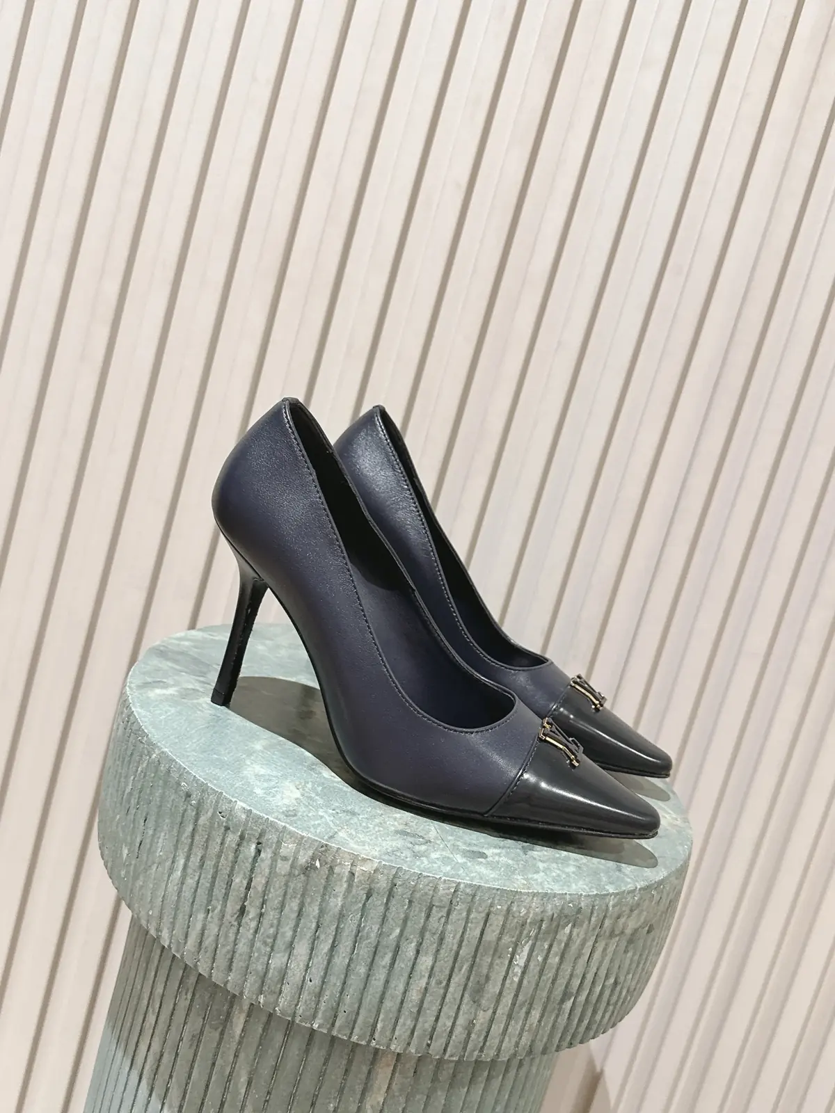 LV Style Leather Women's Shoes Lookbook Reference image 1