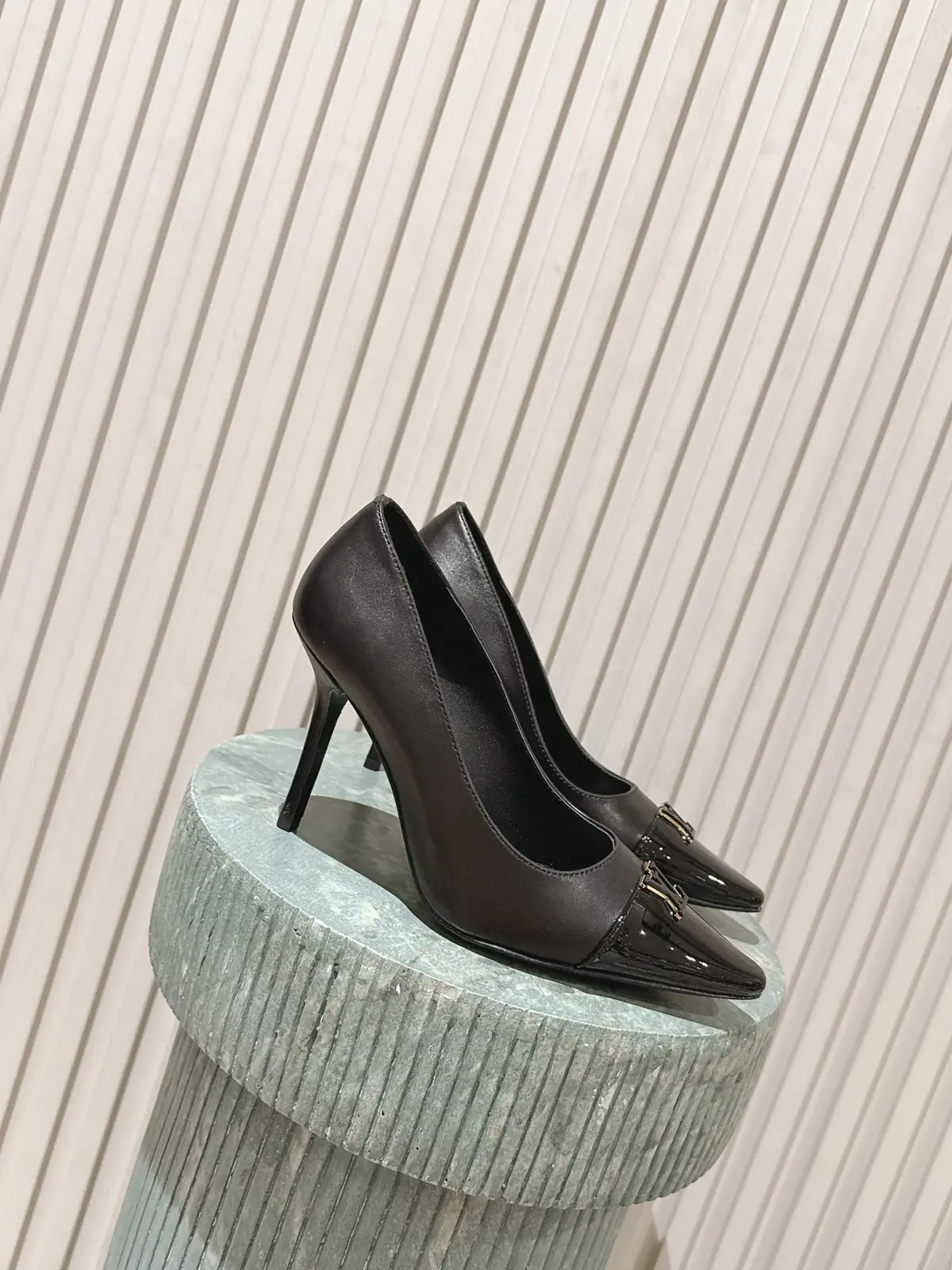LV Style Leather Women's Shoes Lookbook Reference image 1