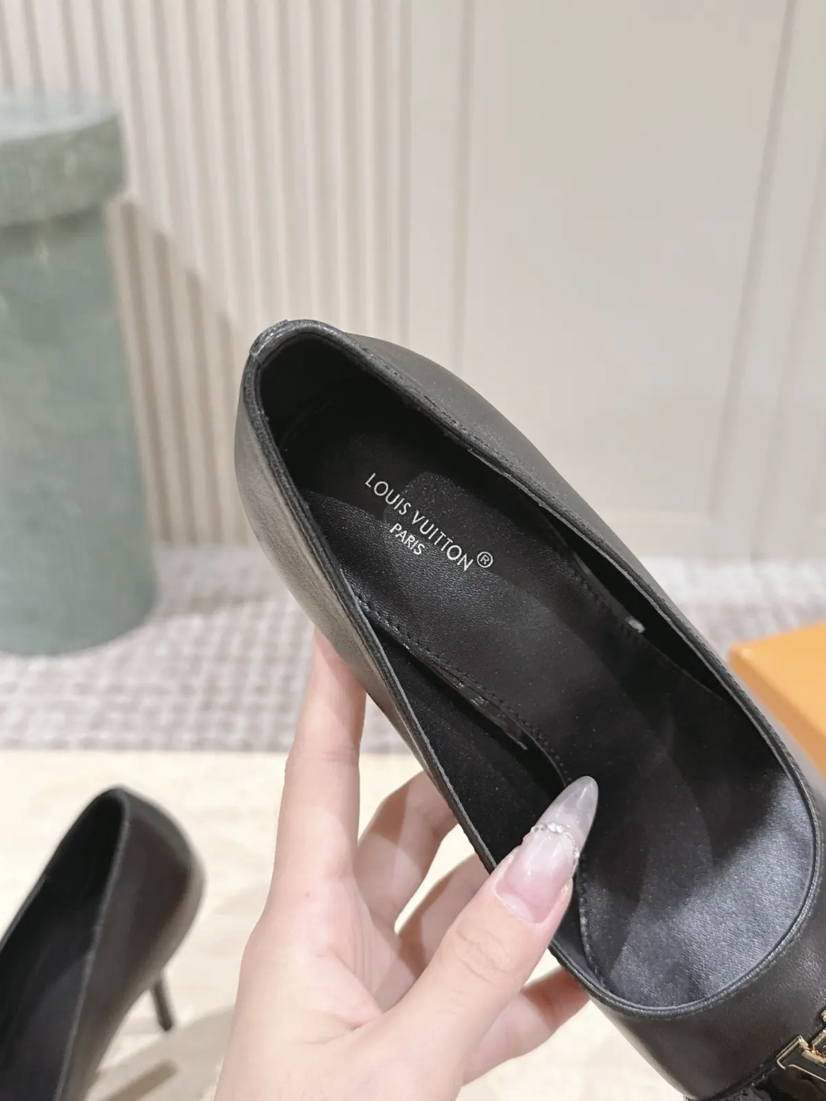 LV Style Leather Women's Shoes Lookbook Reference image 6