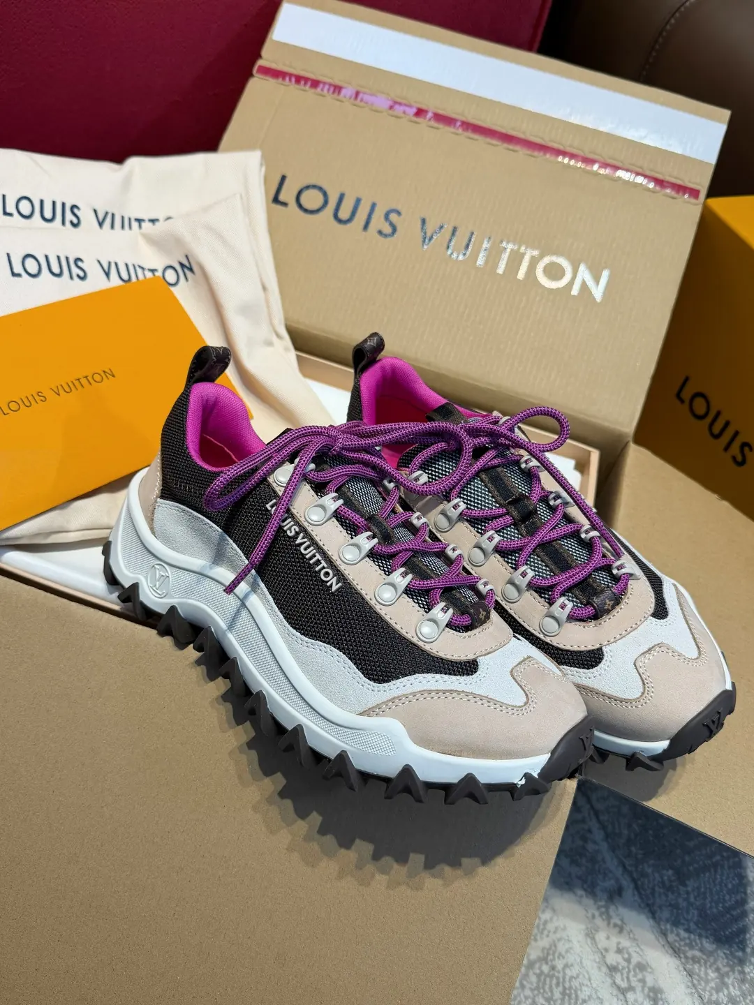 LV Style Leather Women's Shoes Lookbook Reference image 3