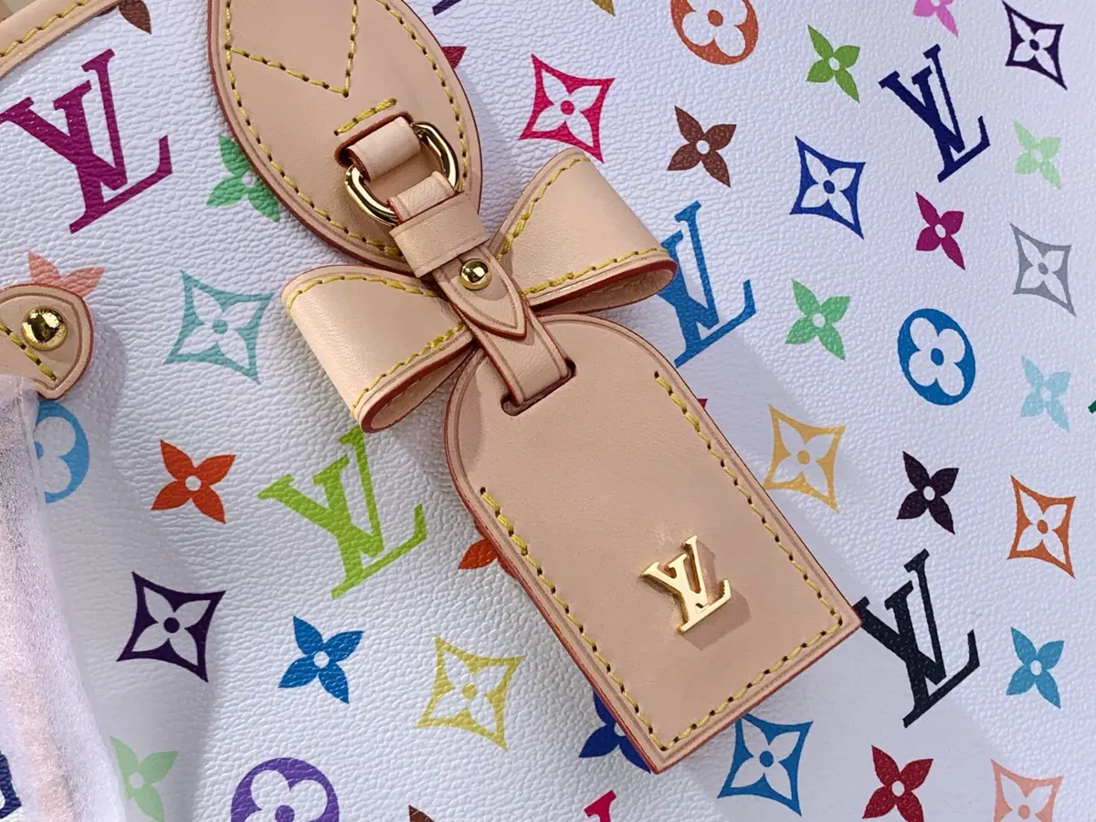 LV Style White Canvas Top Handle Bag Lookbook Reference image 5