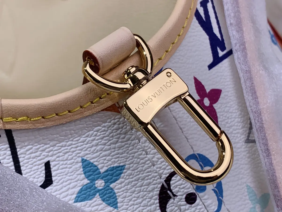LV Style White Canvas Top Handle Bag Lookbook Reference image 6