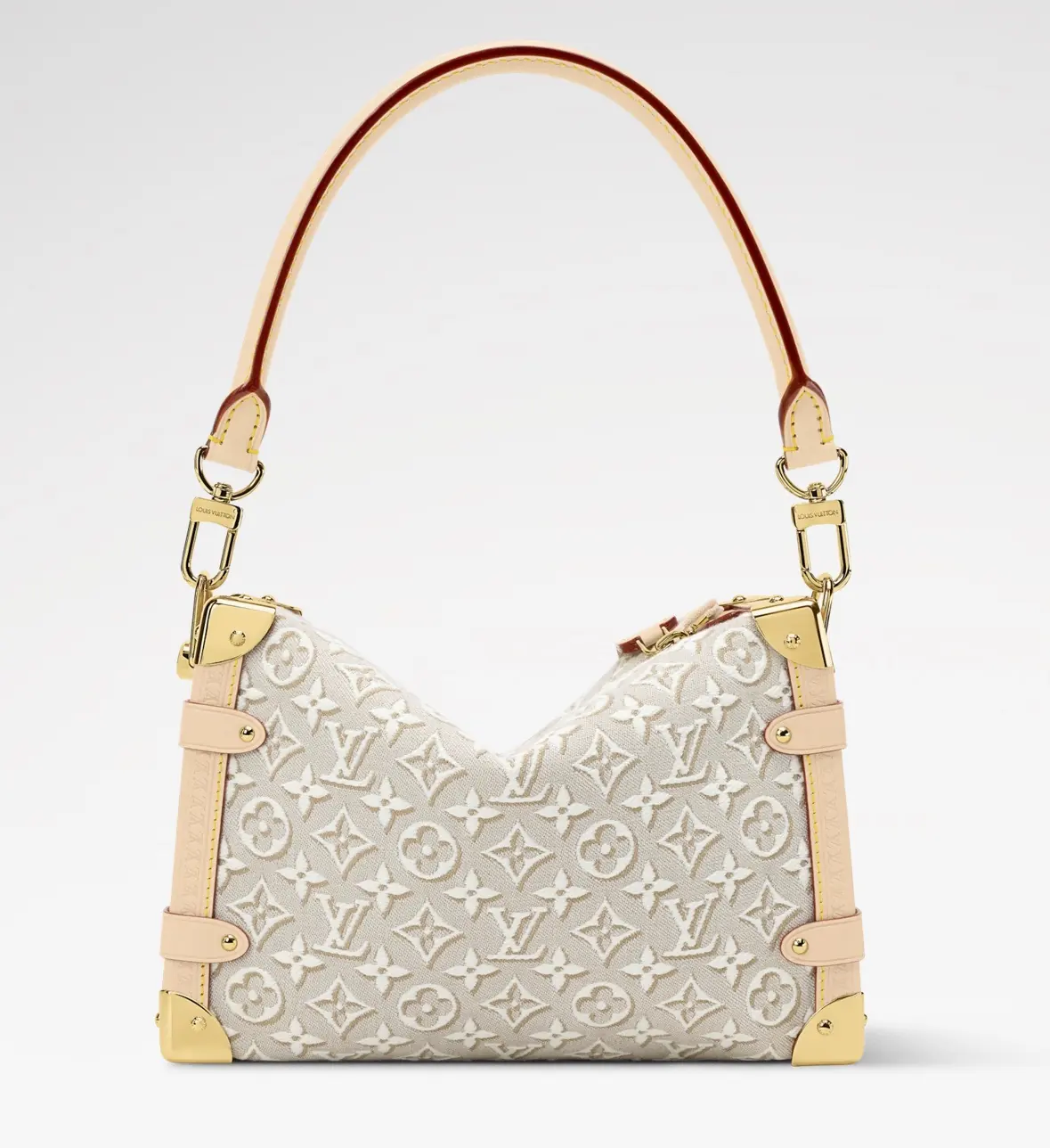 LV Style White Canvas Top Handle Bag style reference detail image 5 from source 787721