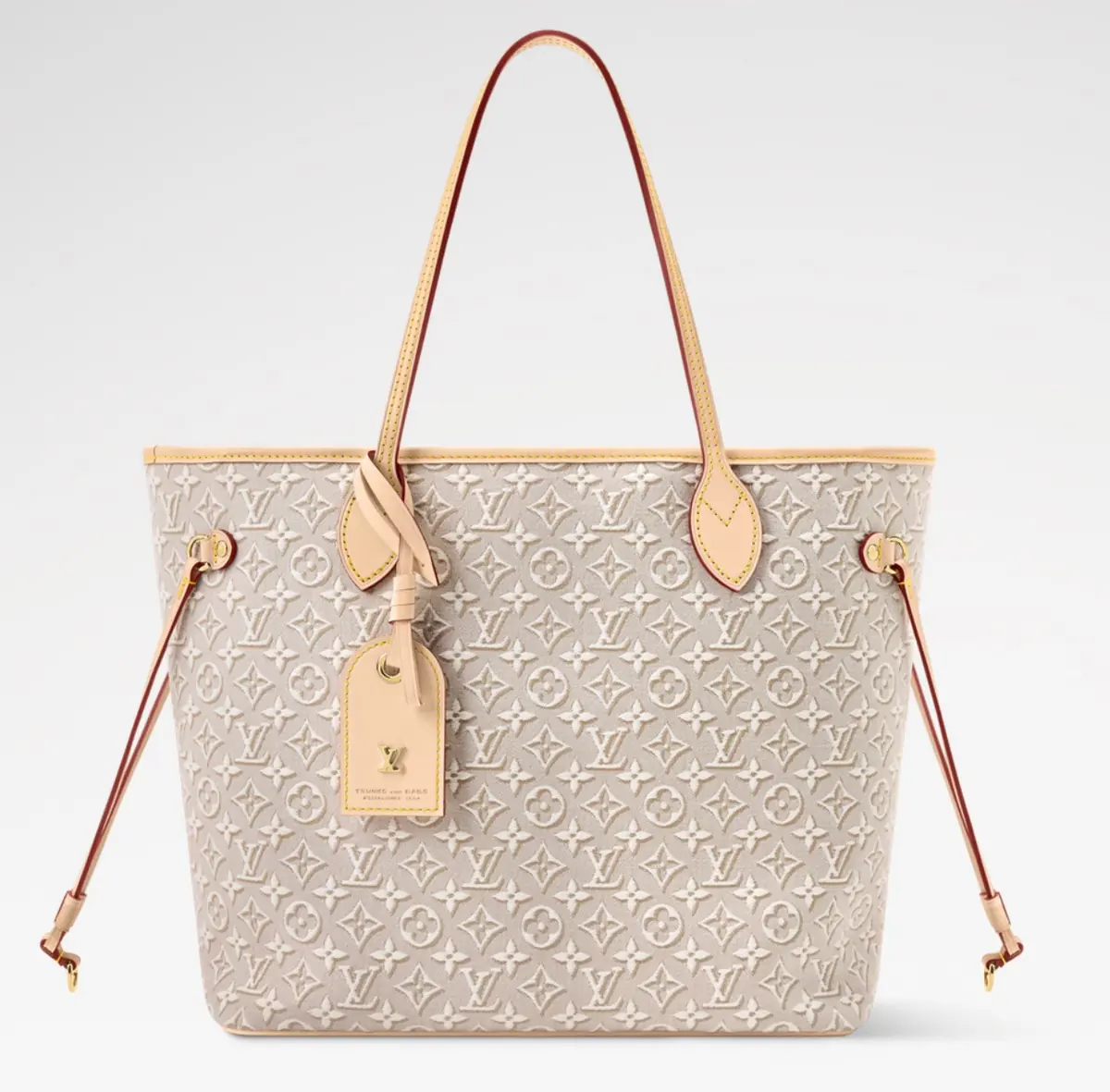 LV Style White Canvas Top Handle Bag style reference detail image 1 from source 787722